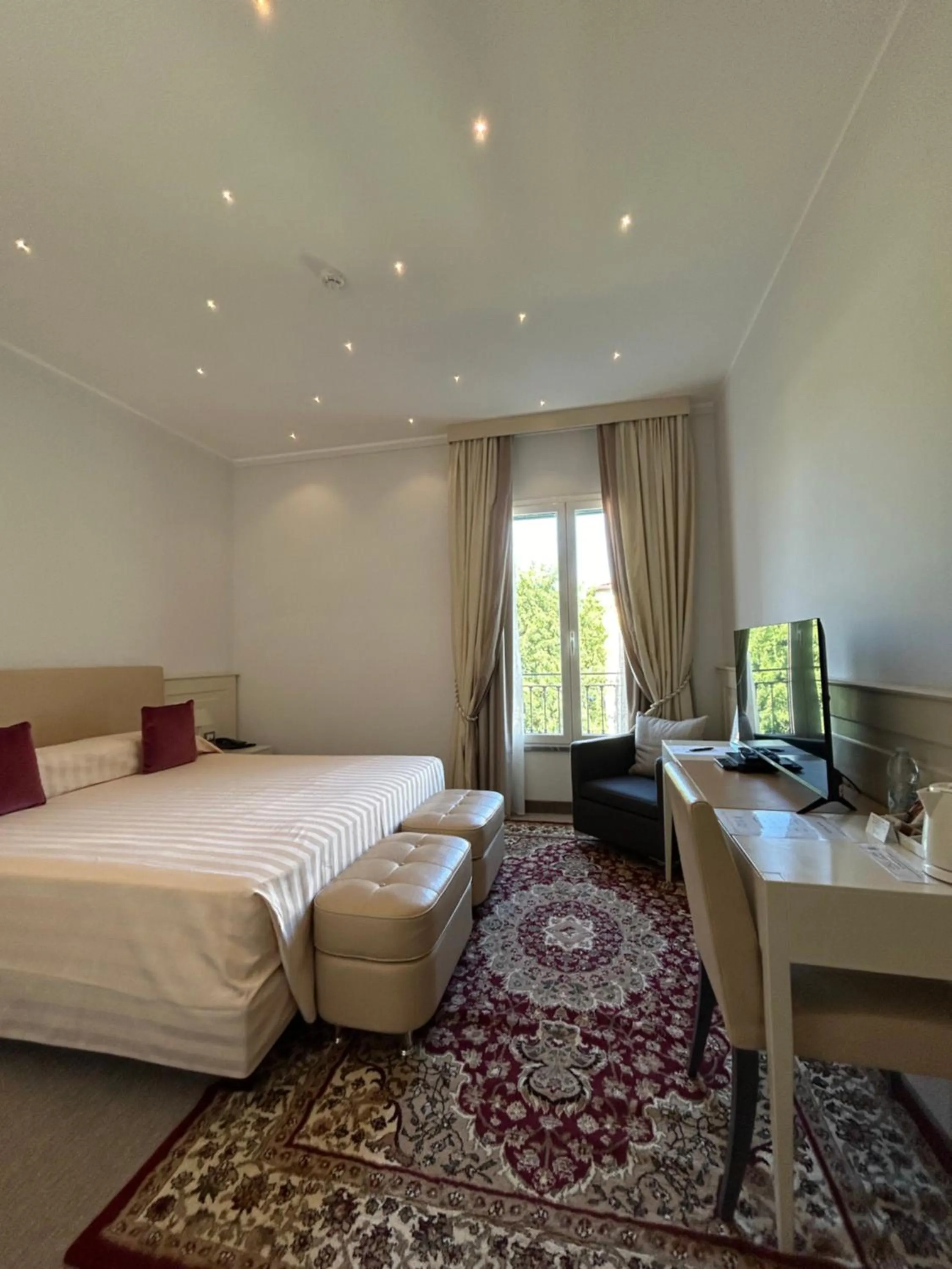 Bed in Santa Caterina Park Hotel