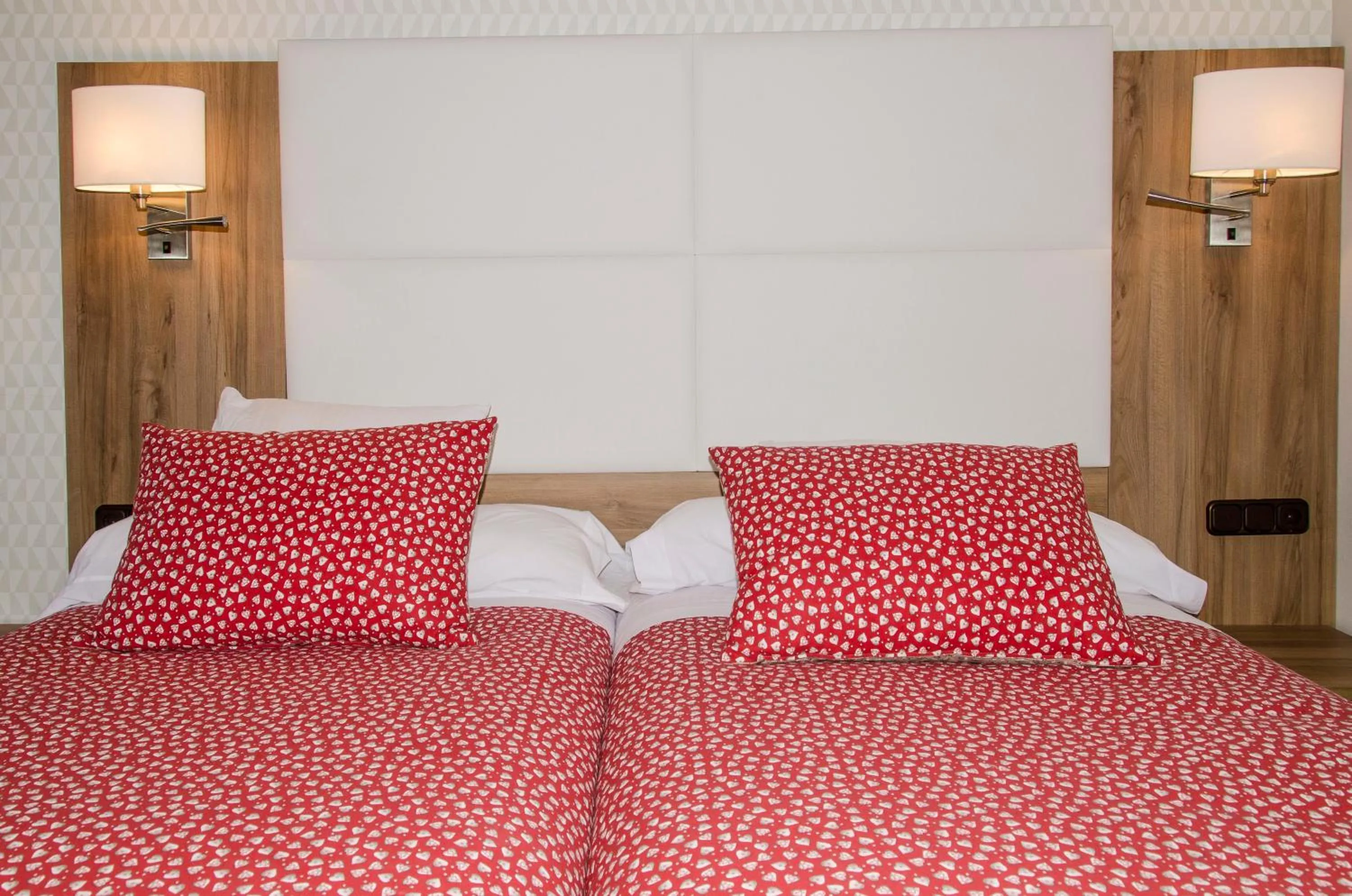 Decorative detail, Bed in Hotel Presa