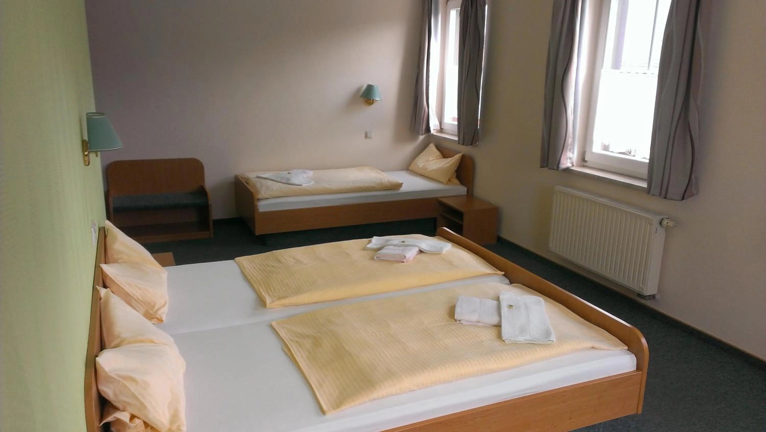 Bed in Gasthof zum Fürstenthal