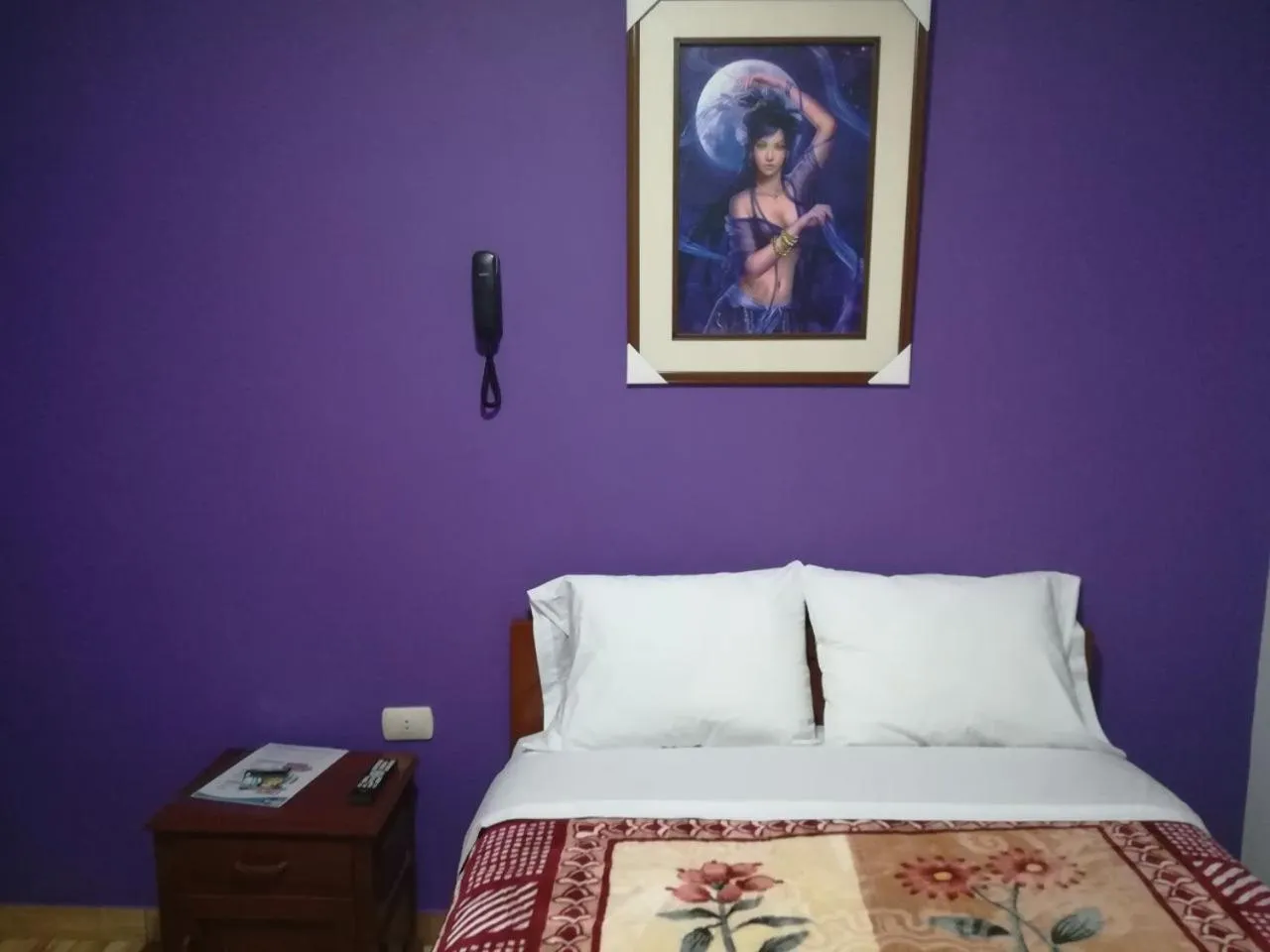 Bed in Hotel Real Chimbote