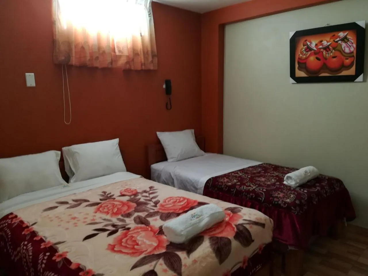 Bed in Hotel Real Chimbote