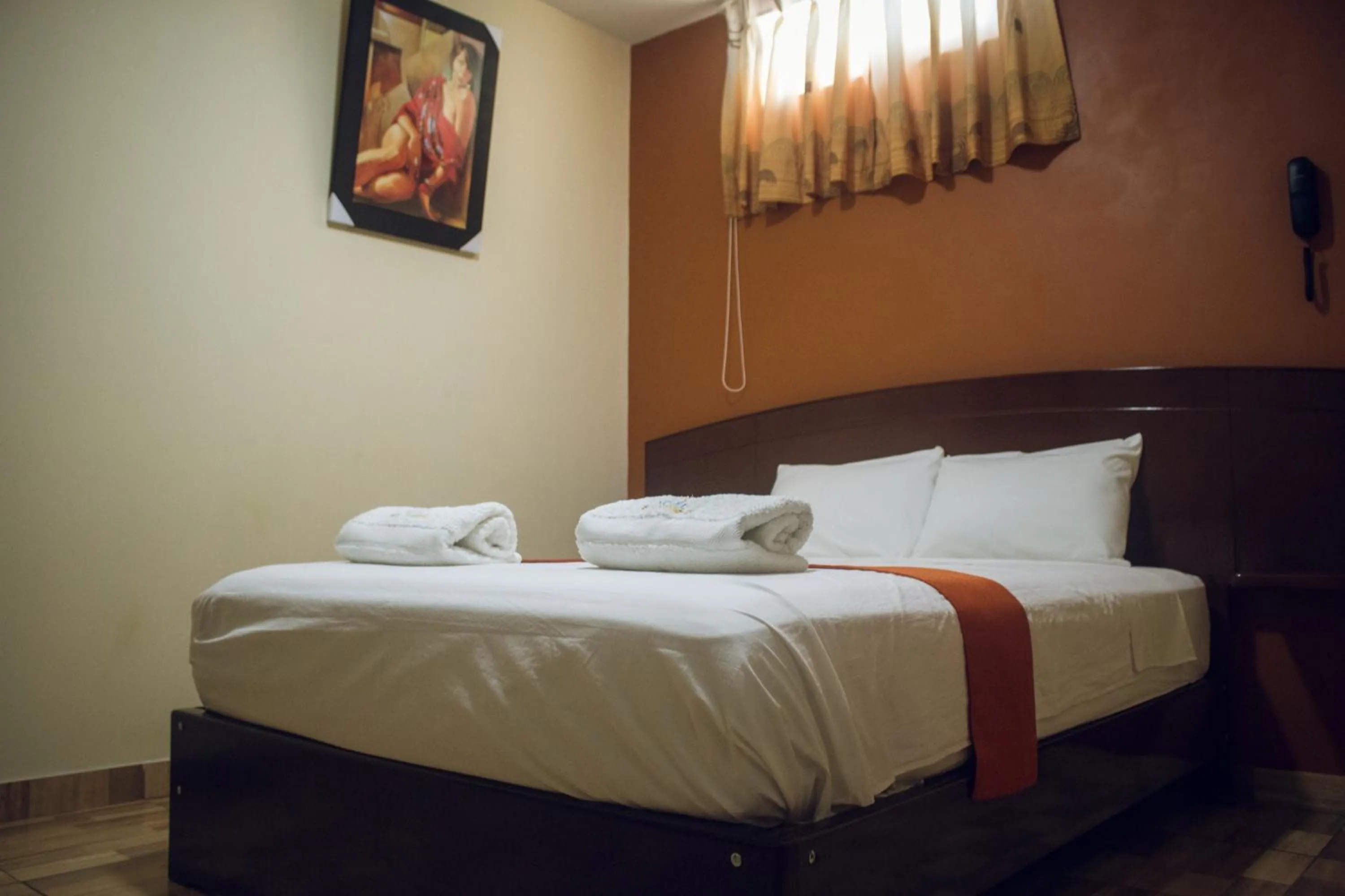 Bed in Hotel Real Chimbote
