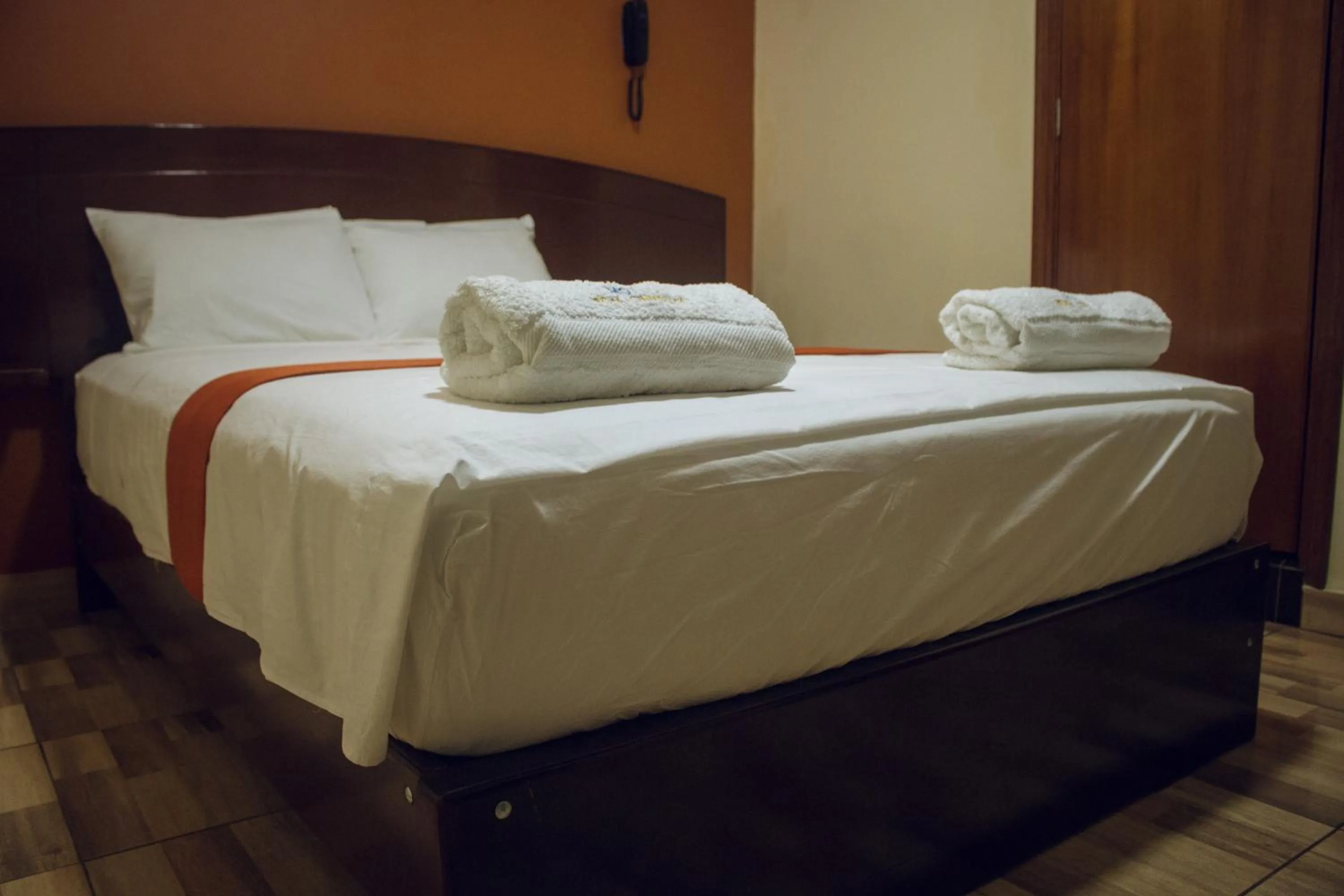 Bed in Hotel Real Chimbote
