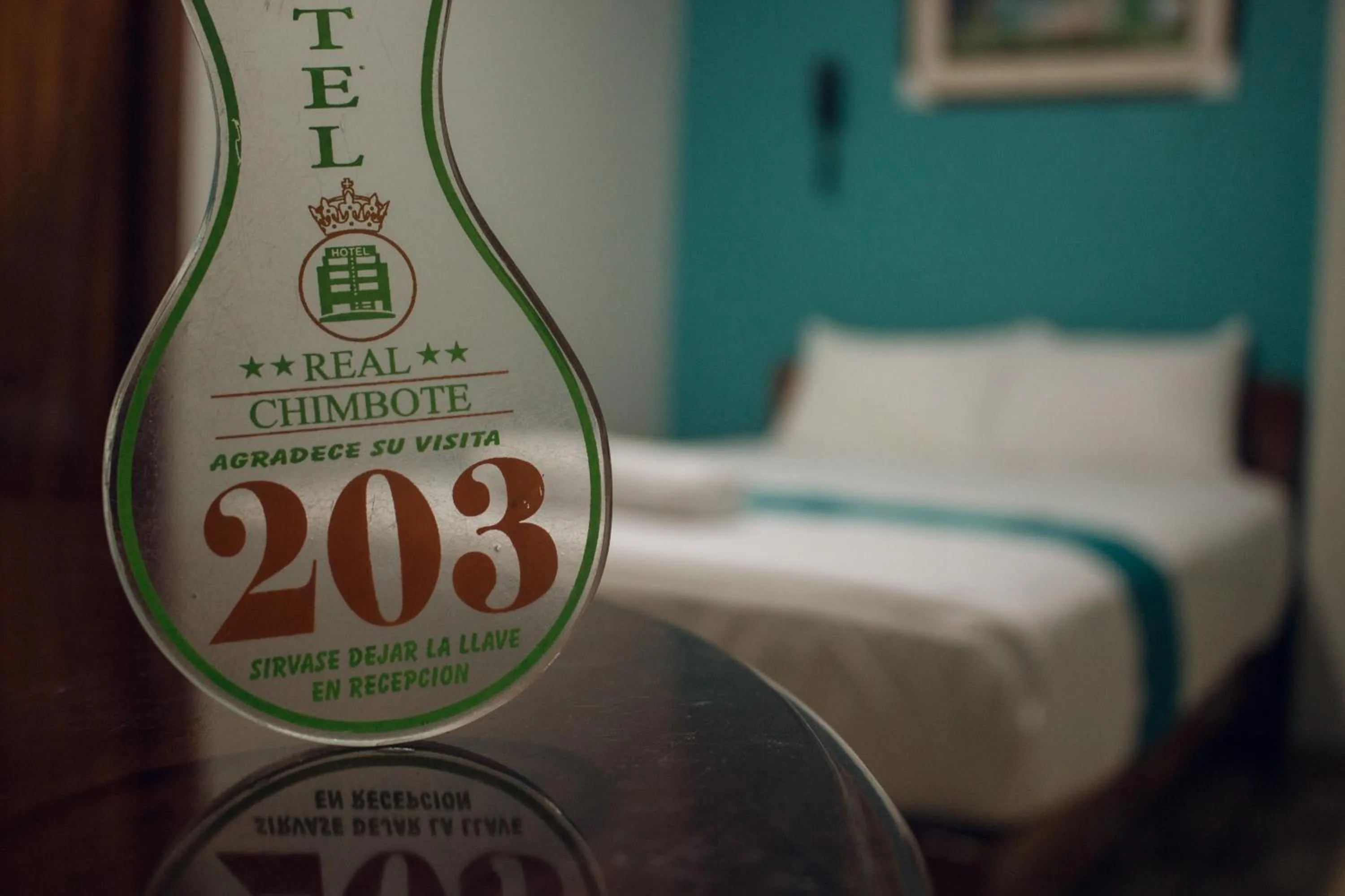 Property logo or sign, Bed in Hotel Real Chimbote