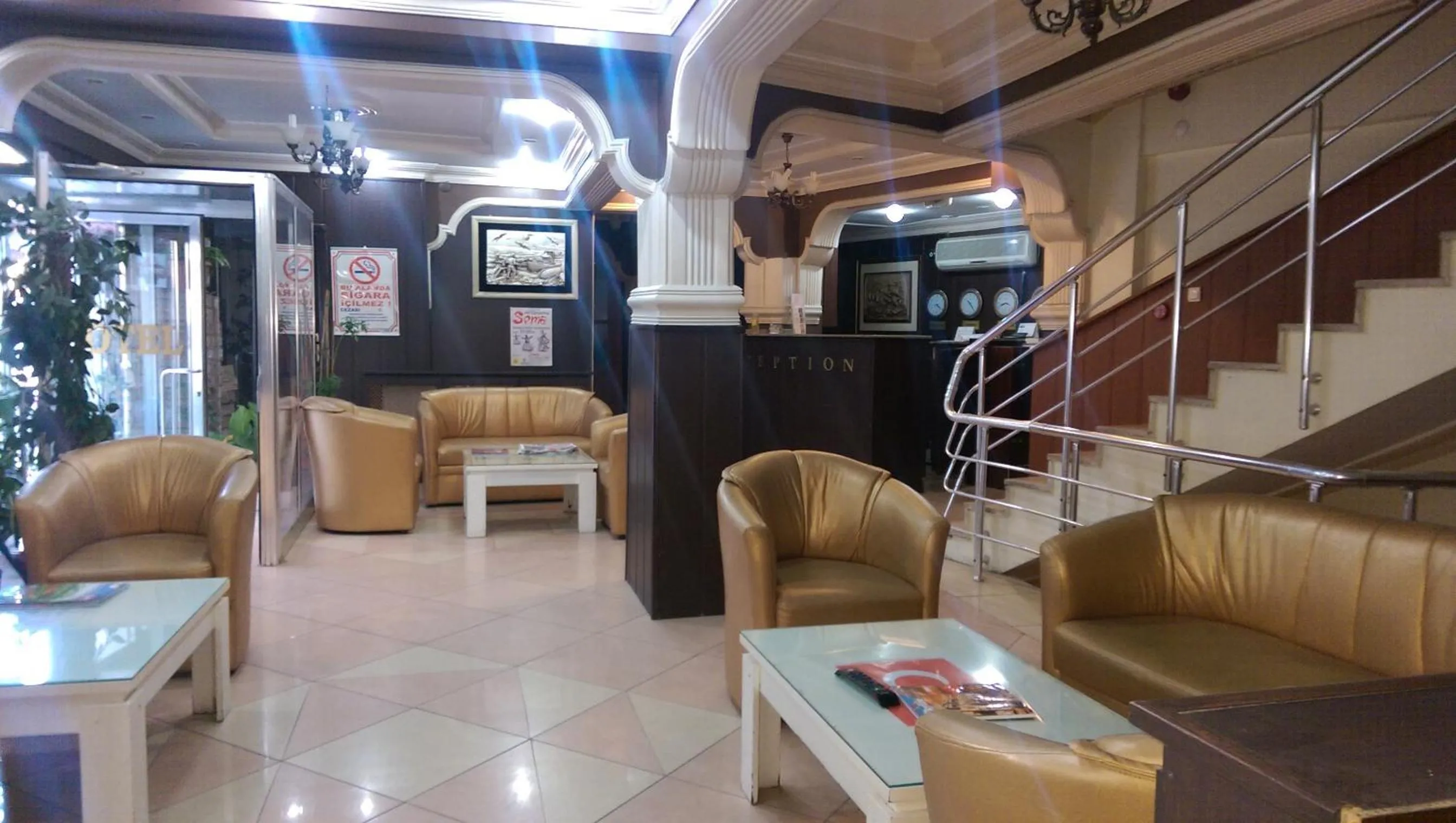 Lobby or reception in Mevlana Hotel