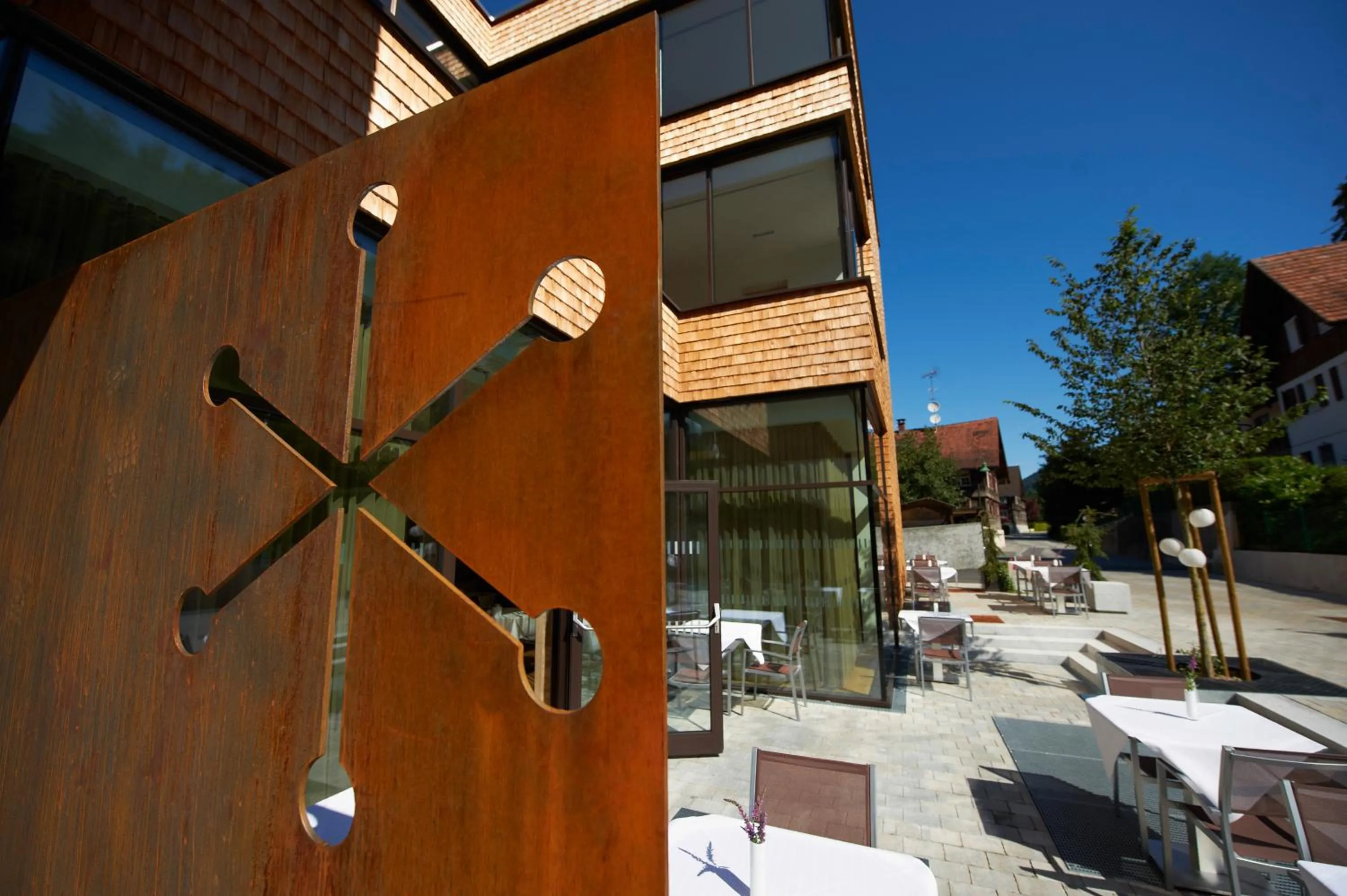 Restaurant/places to eat in Sternen Hotel Wolfurt