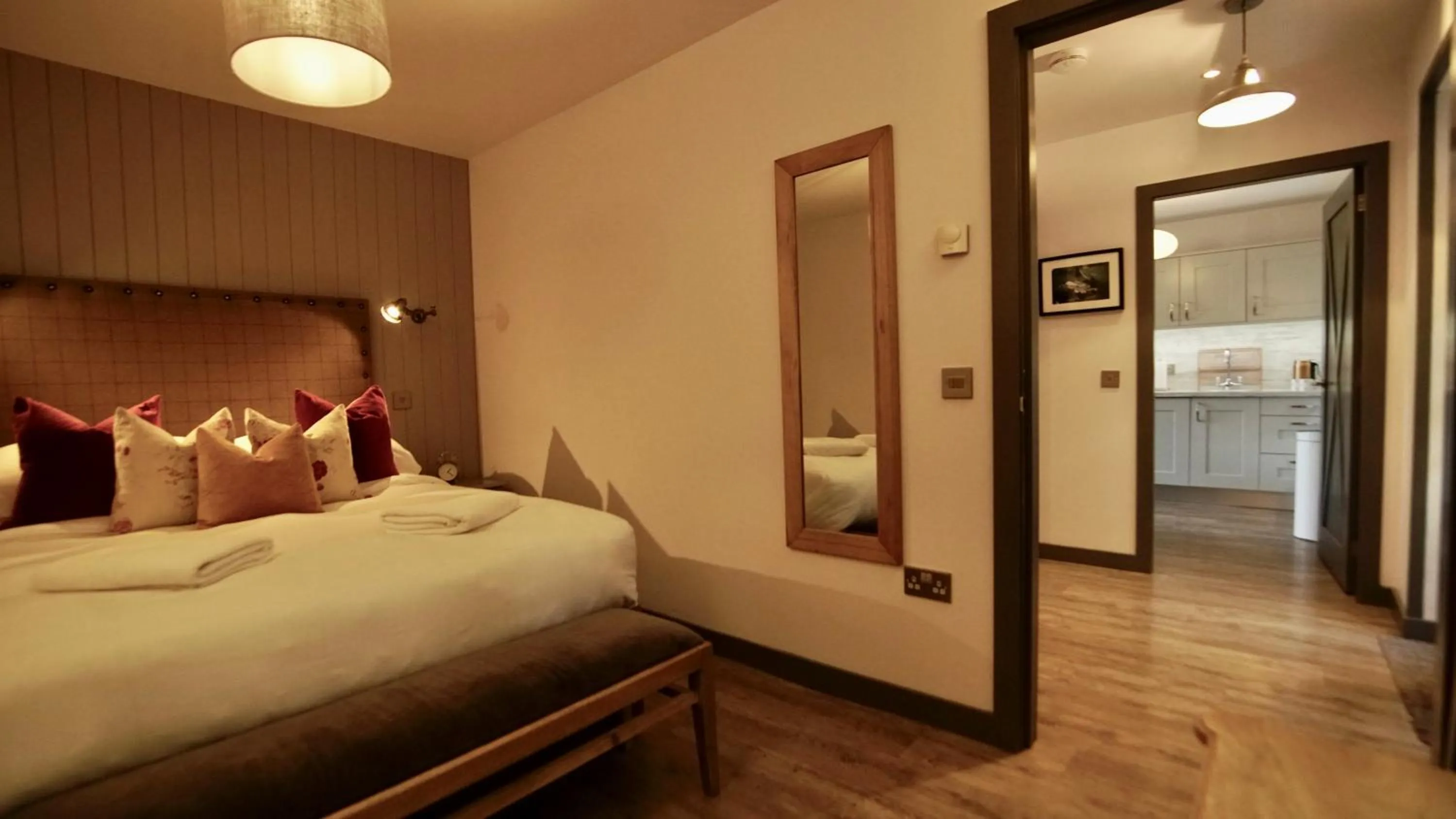 Bed in The Lodges @ Barra Castle