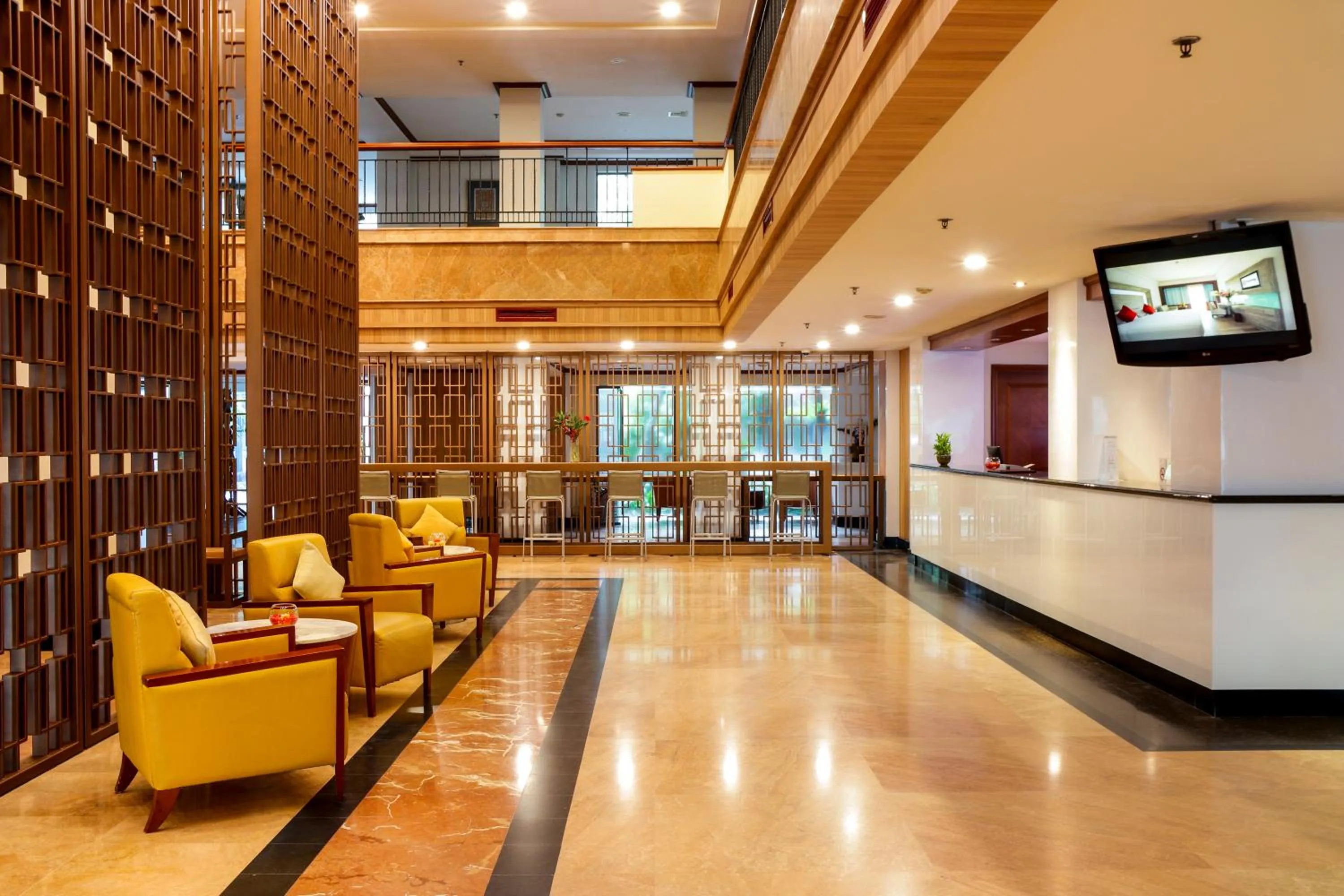 Lobby or reception in AP Premier Batam