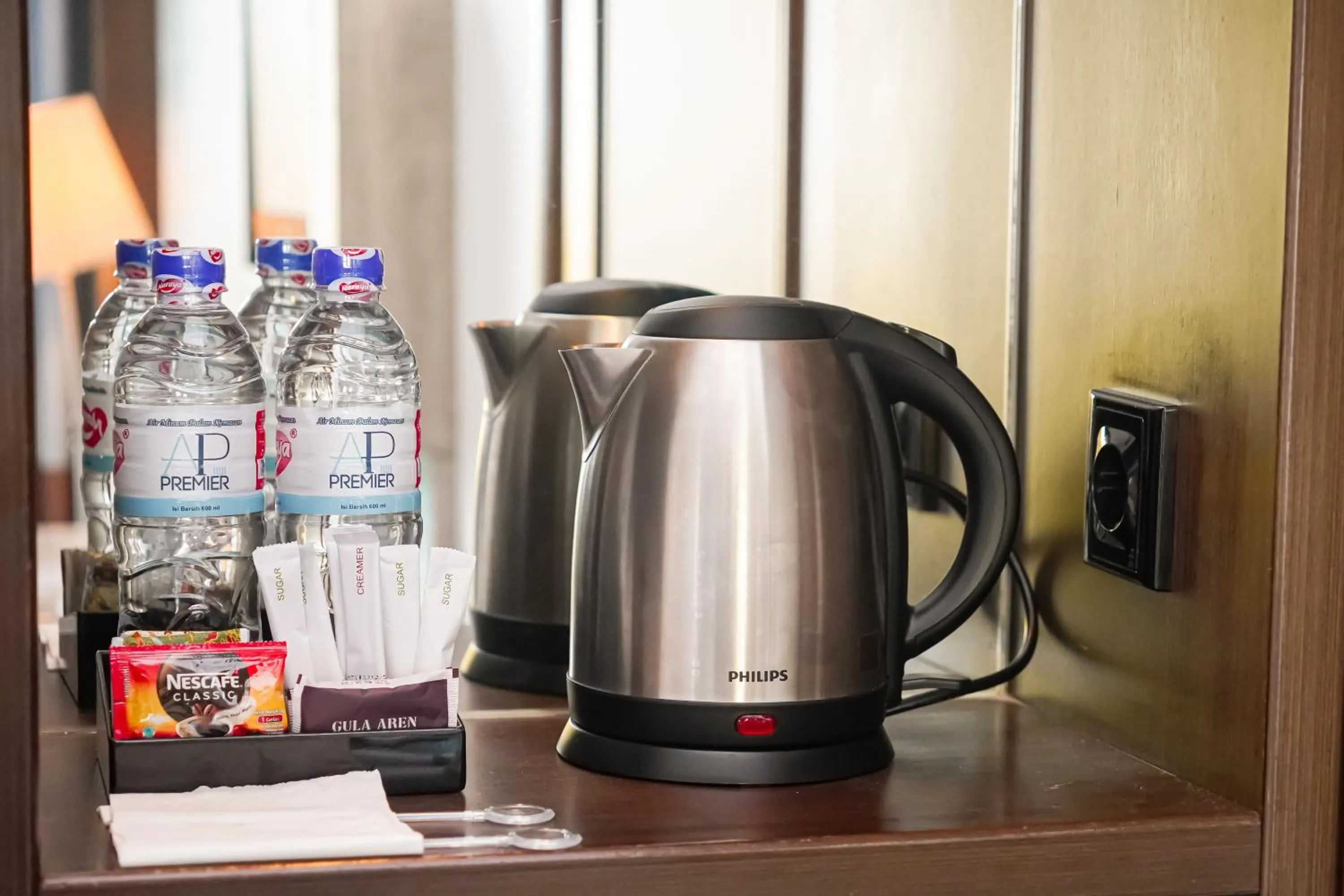 Coffee/tea facilities in AP Premier Batam