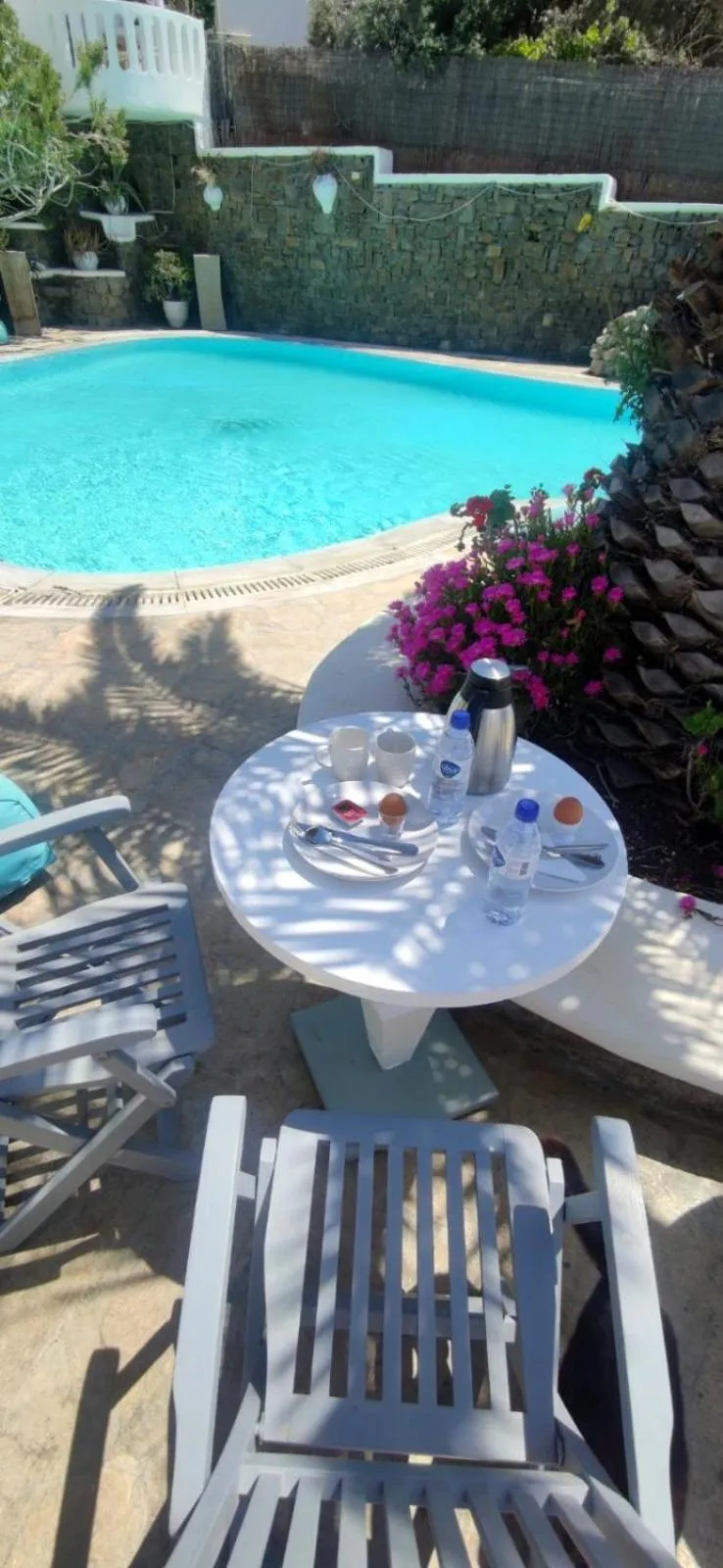 Swimming pool in Mykonian Iros Suites & Villas