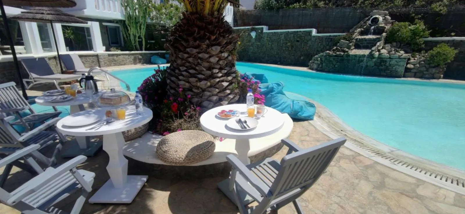 Swimming pool in Mykonian Iros Suites & Villas