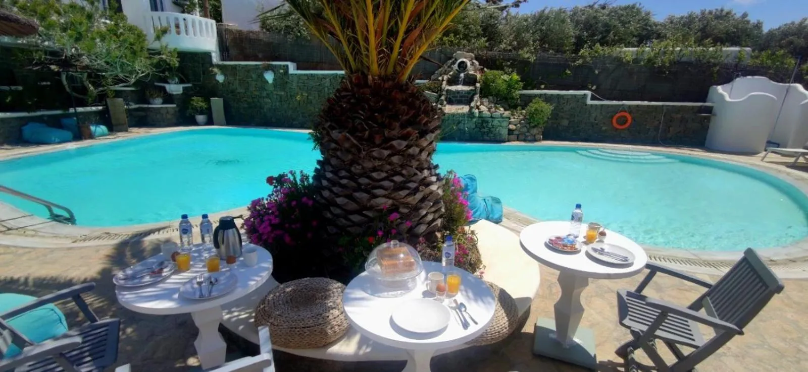 Swimming pool in Mykonian Iros Suites & Villas