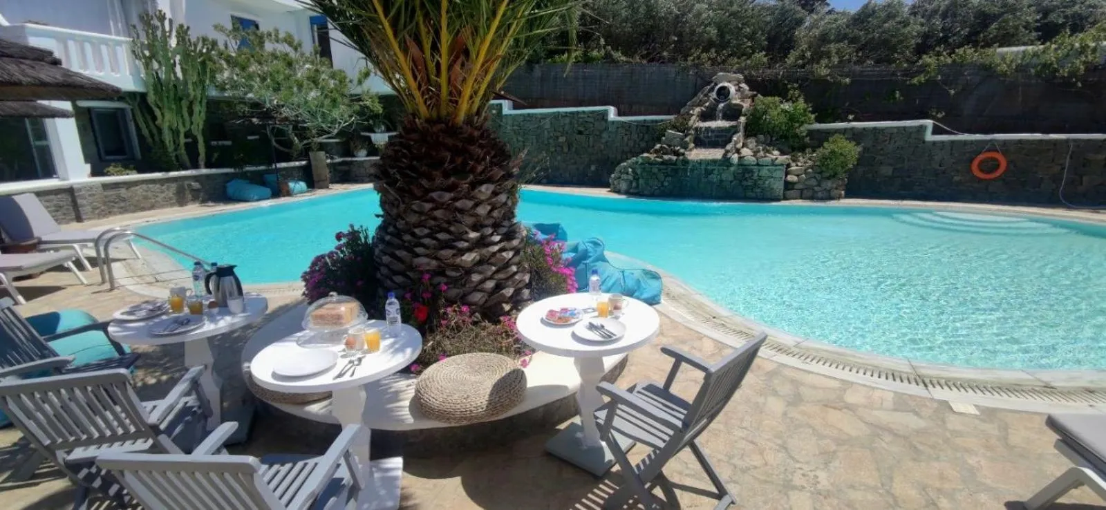 Swimming pool in Mykonian Iros Suites & Villas