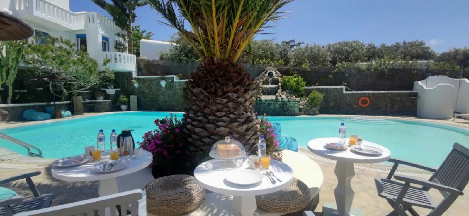 Swimming pool in Mykonian Iros Suites & Villas