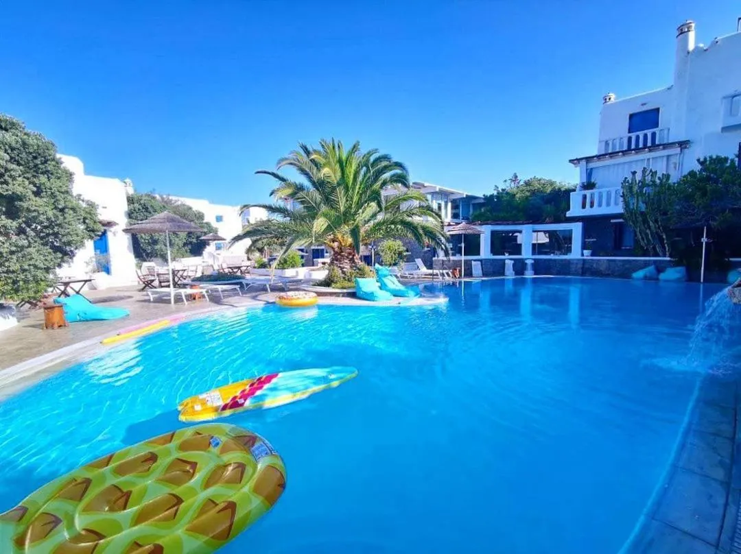 Swimming pool in Mykonian Iros Suites & Villas