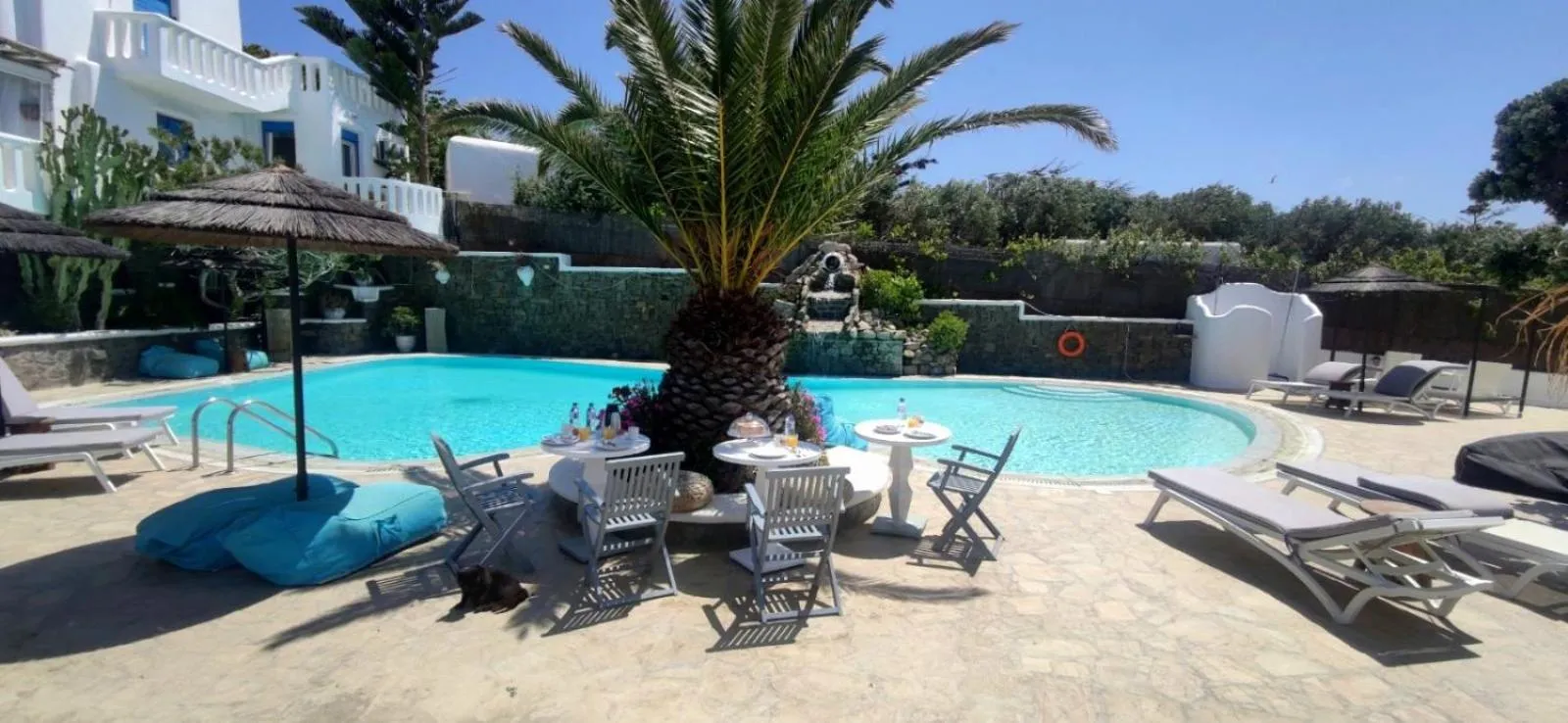 Swimming pool in Mykonian Iros Suites & Villas