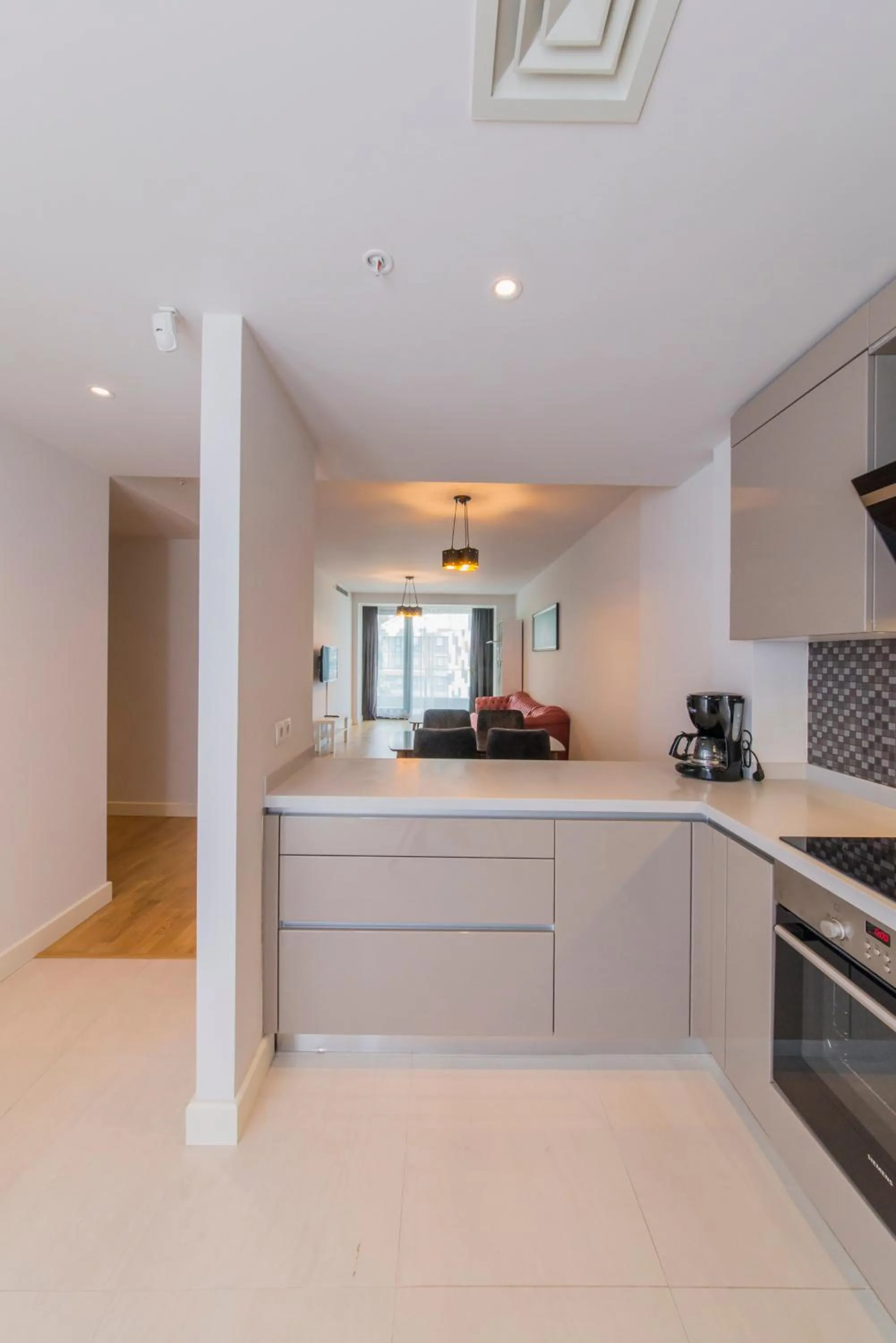 Kitchen or kitchenette in Classy Suite Taksim