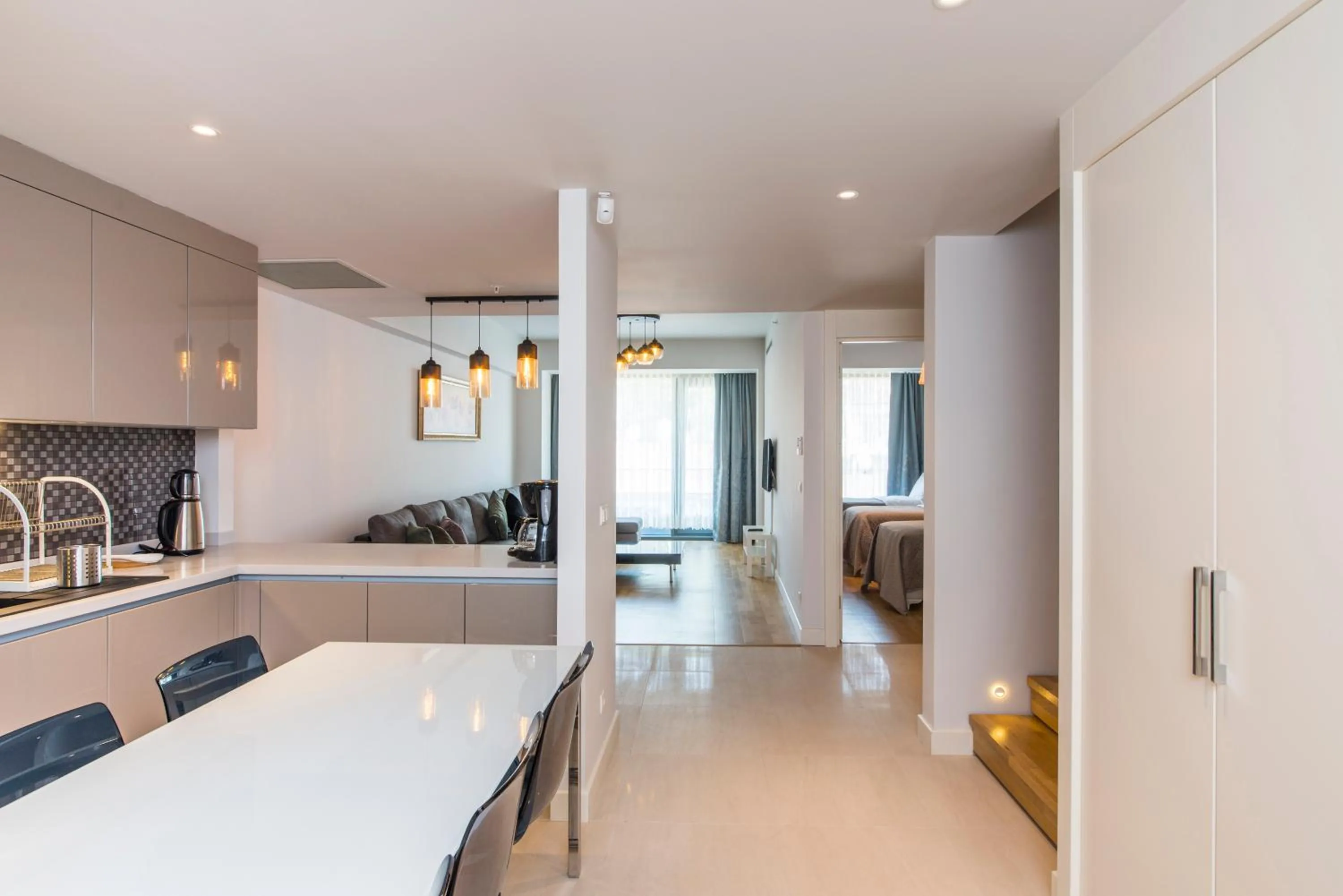 Kitchen or kitchenette in Classy Suite Taksim