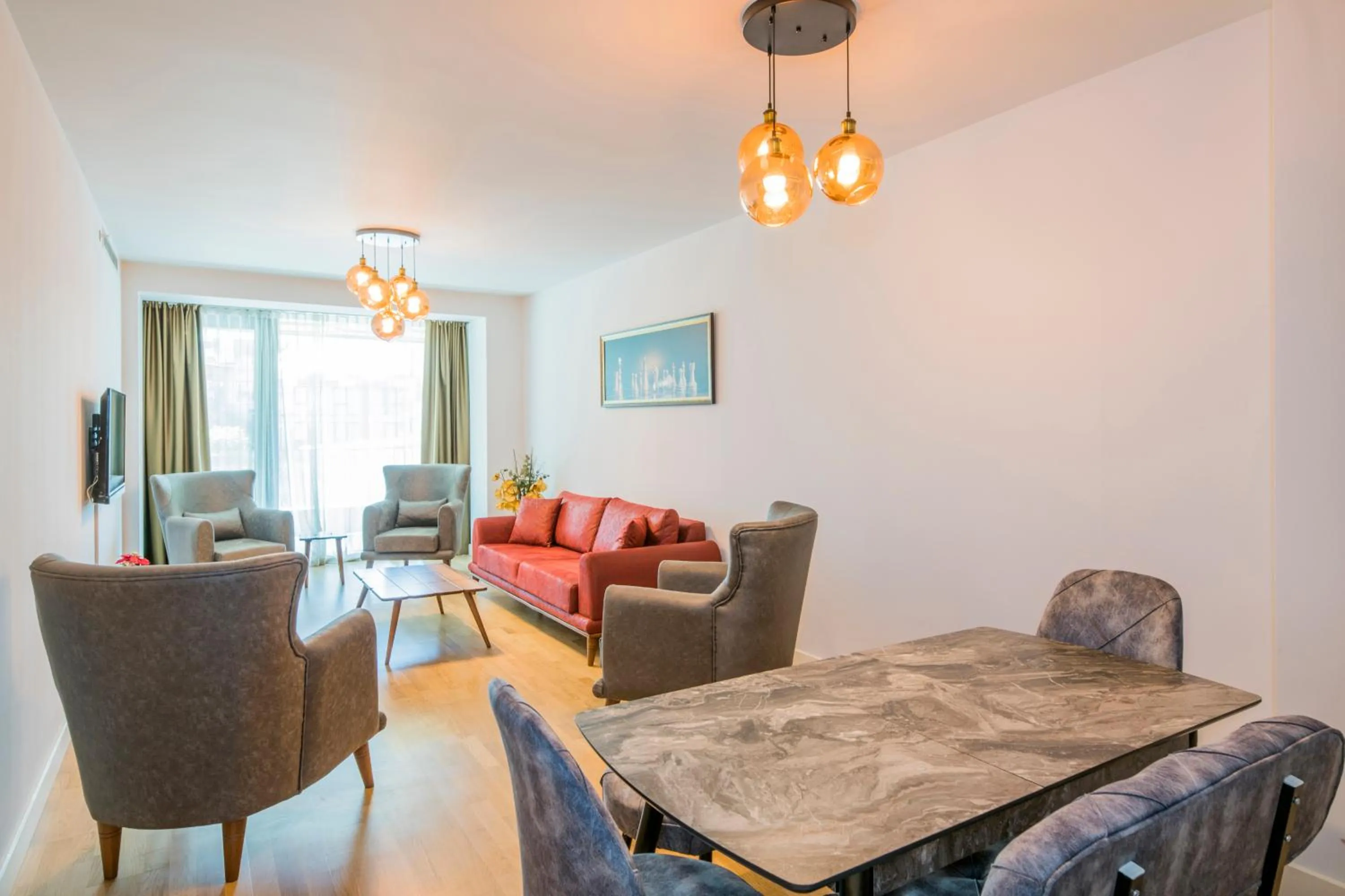 Living room in Classy Suite Taksim