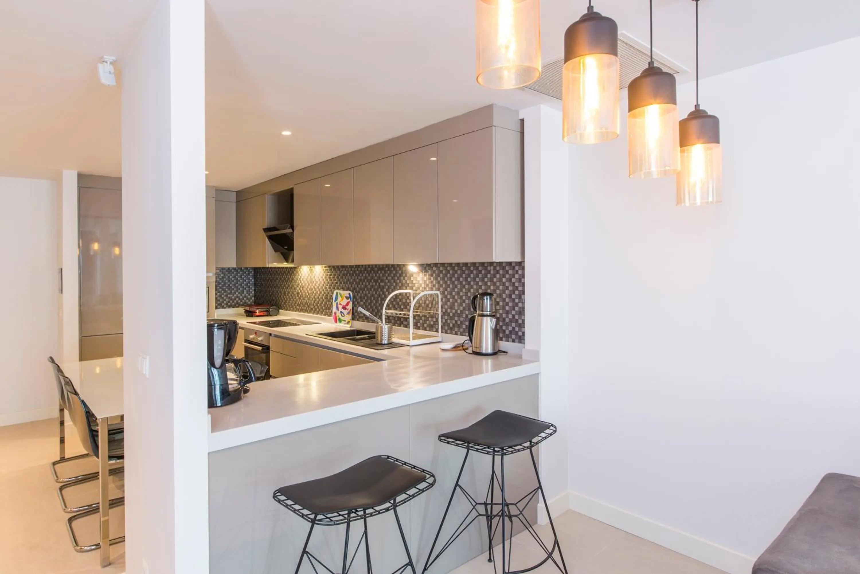 Kitchen or kitchenette in Classy Suite Taksim