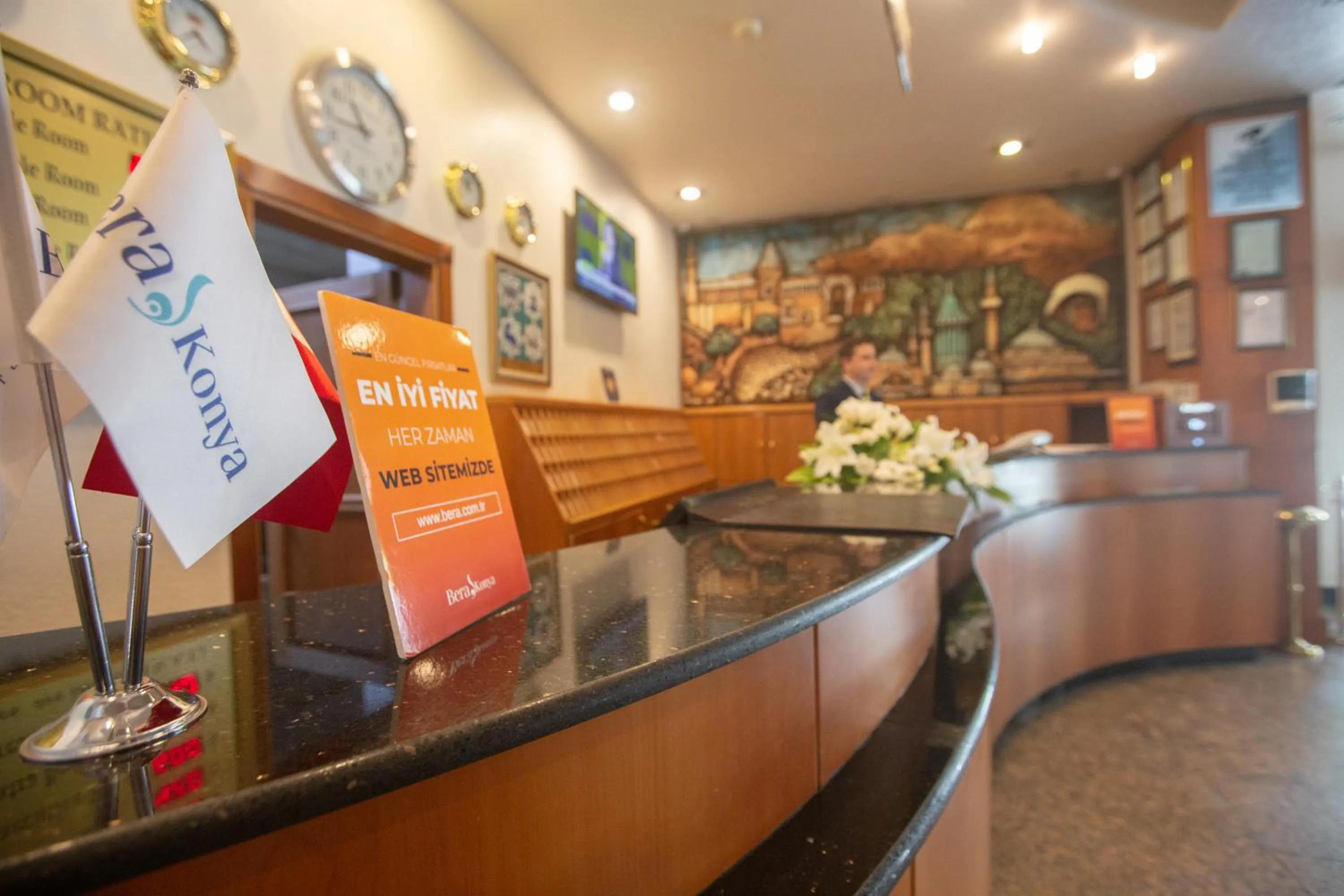 Lobby or reception in Bera Konya Hotel