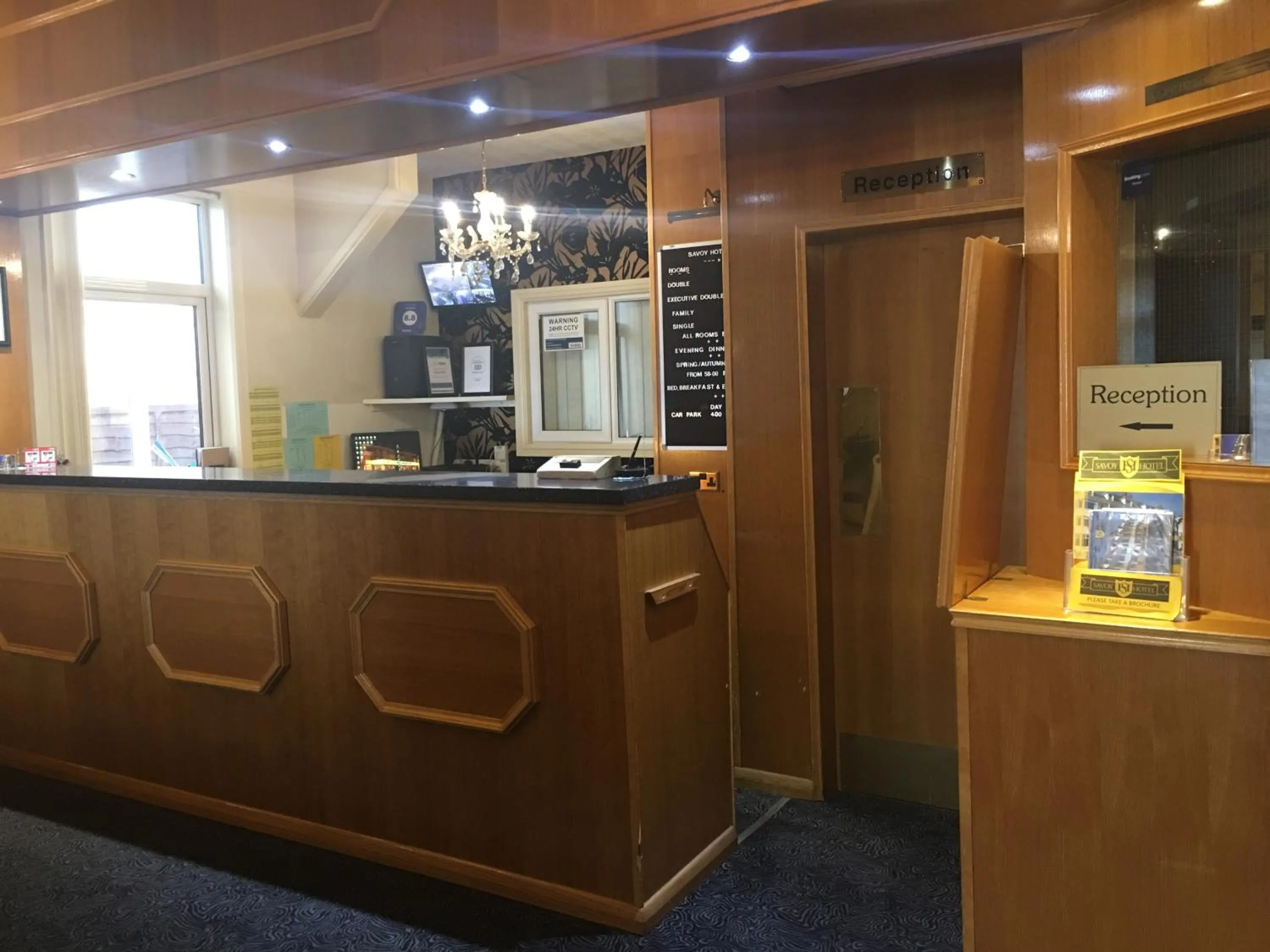 Lobby or reception in The Savoy