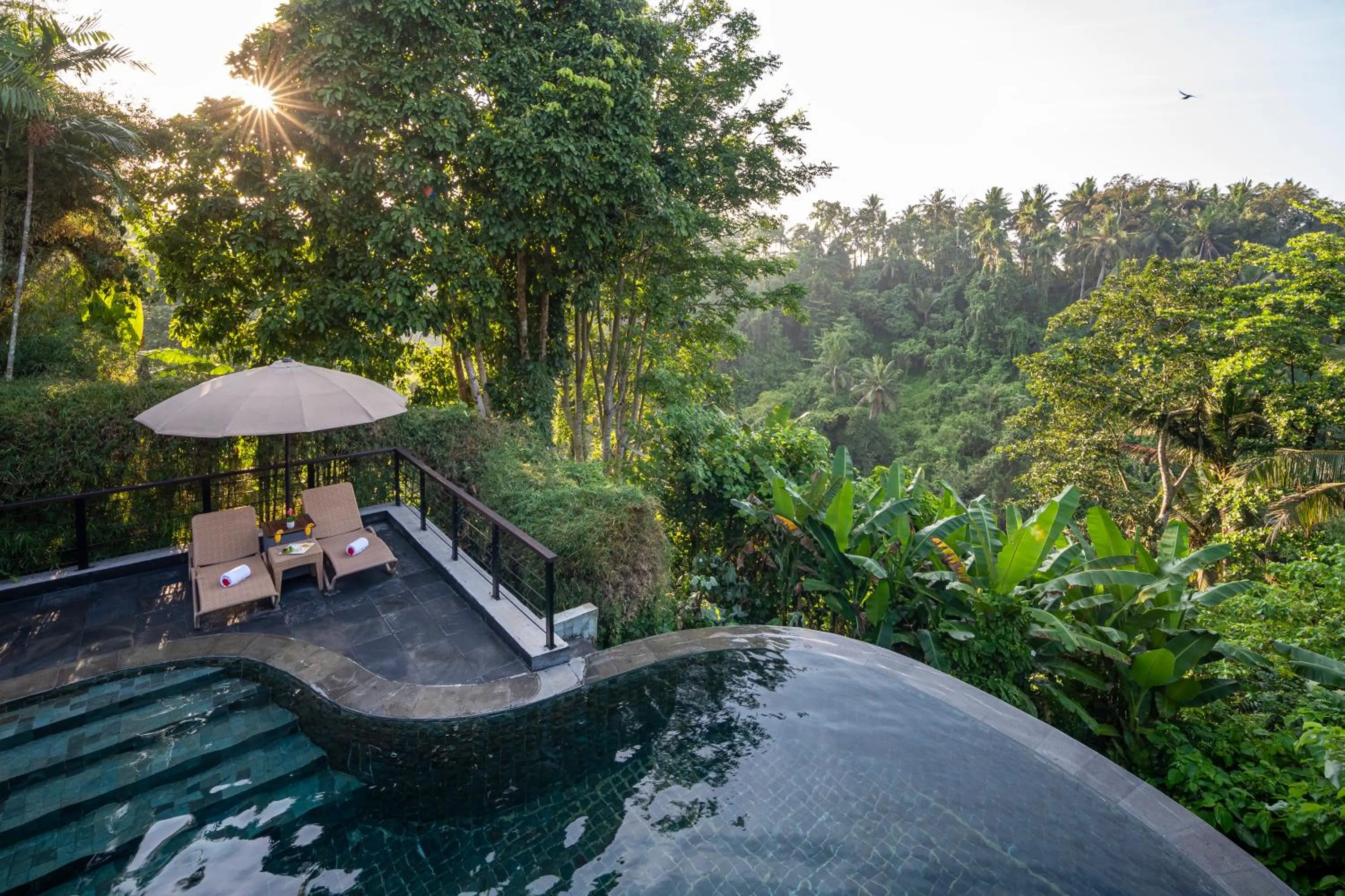 Swimming pool in Kamandalu Ubud