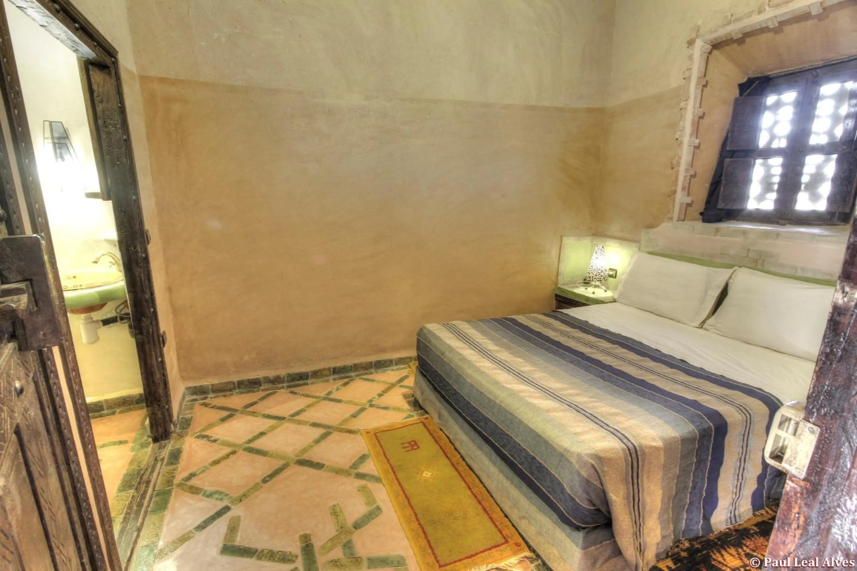 Double Room with Terrace in Kasbah Baha Baha