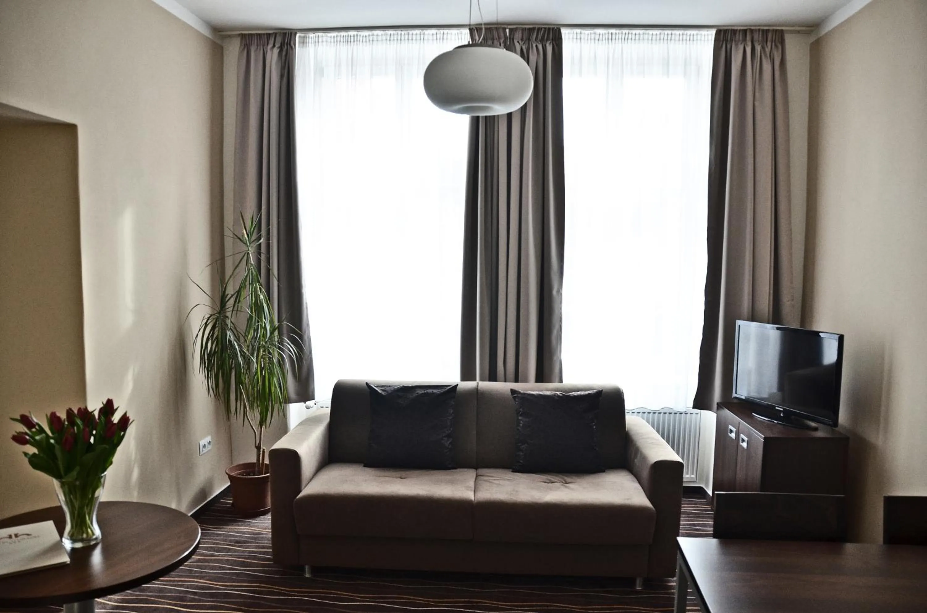 Living room, Seating Area in Hotel U Hradu