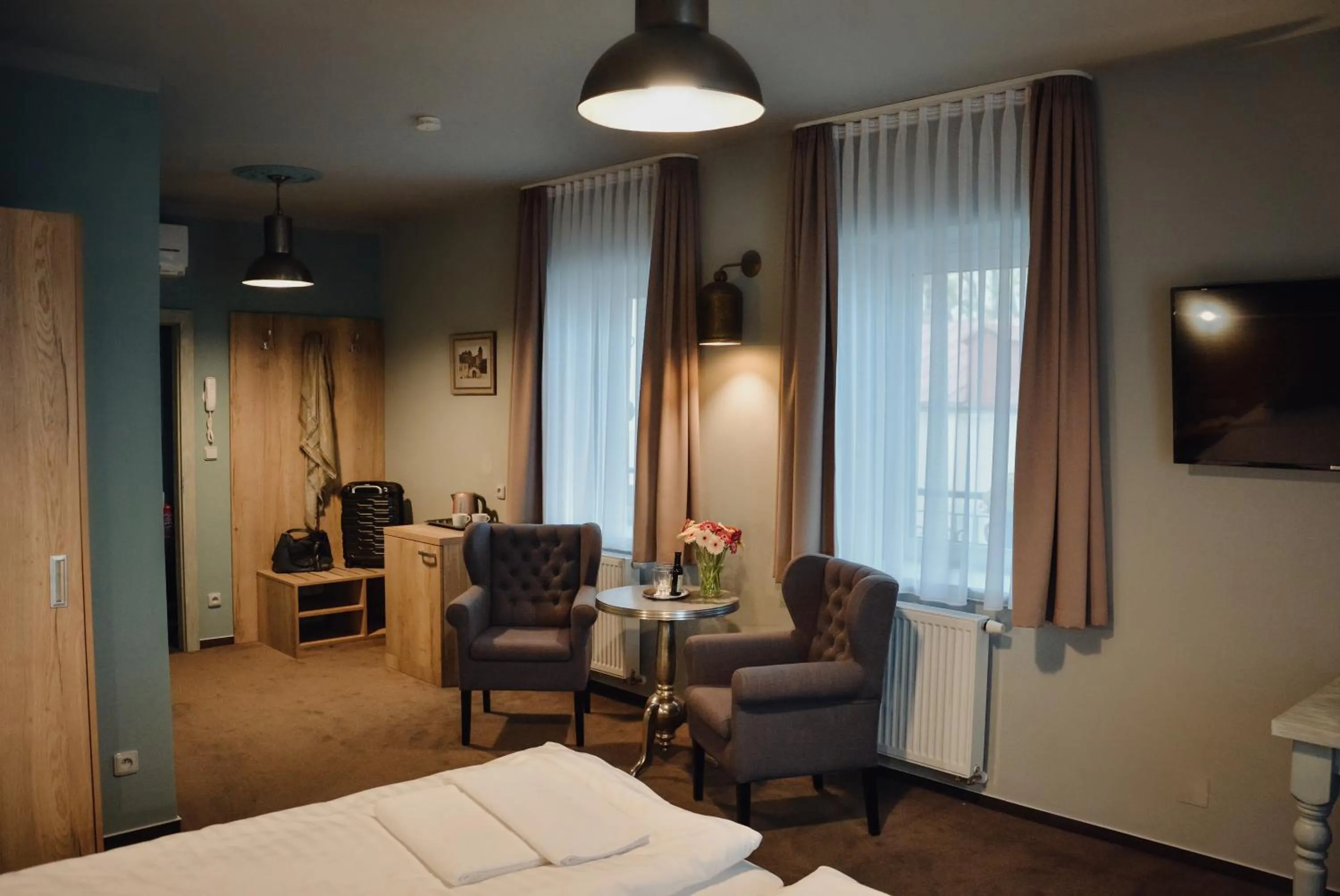 Bed in Hotel U Hradu