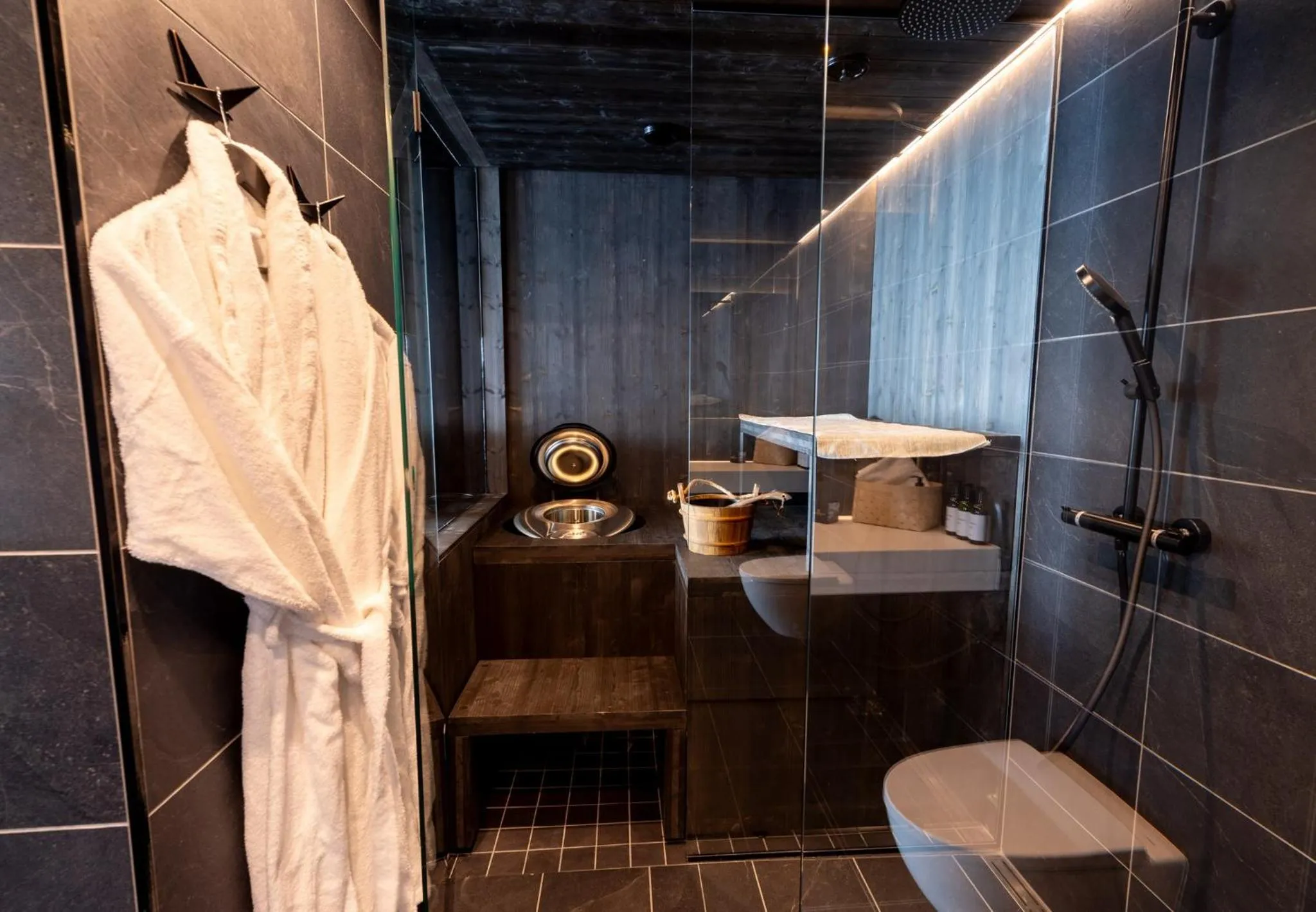 Sauna in Sahanlahti Resort