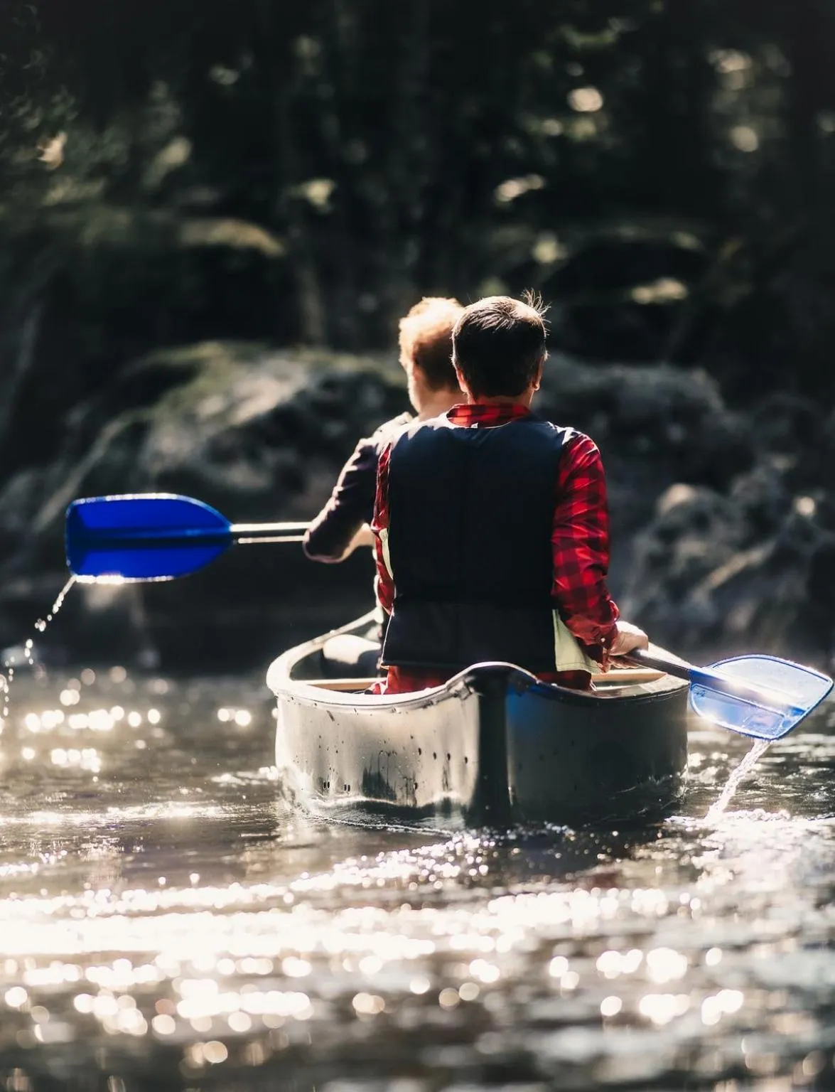 Natural landscape in Sahanlahti Resort