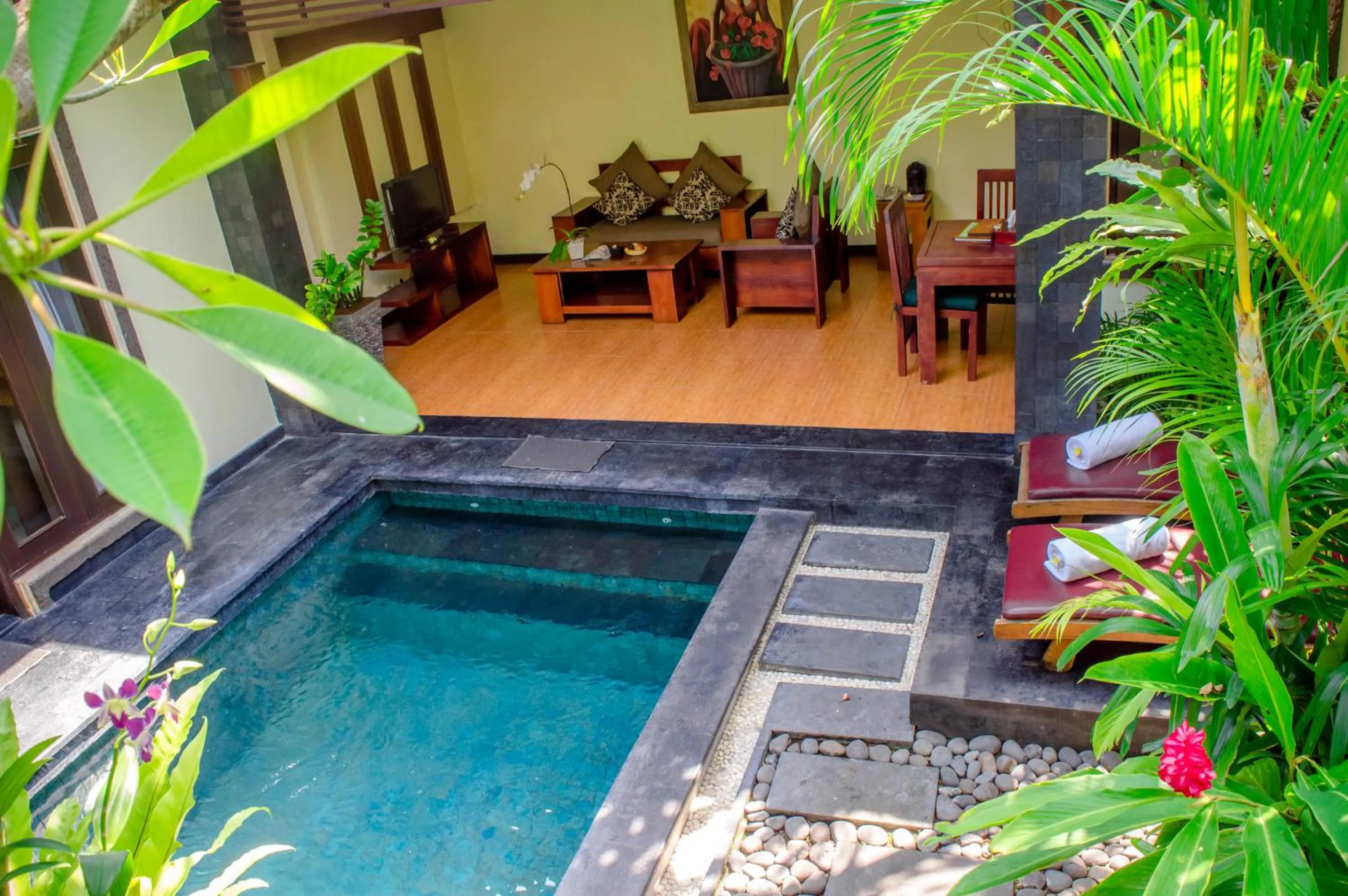 Garden in The Bali Dream Villa Seminyak
