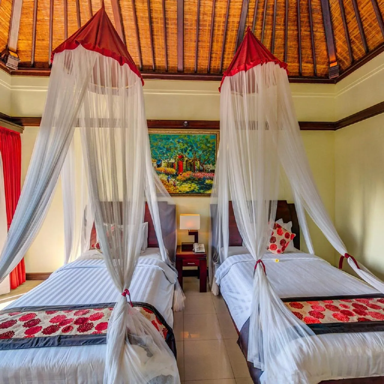 Bed in The Bali Dream Villa Seminyak