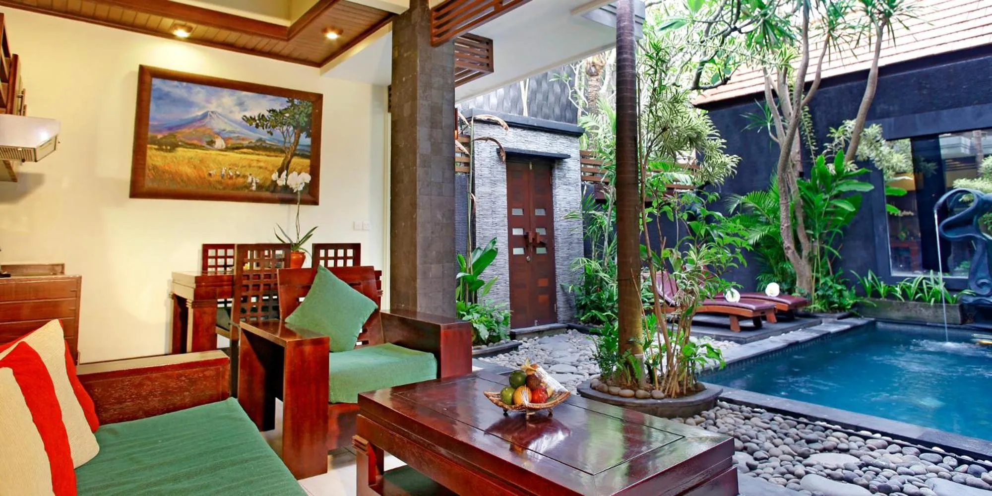 Living room in The Bali Dream Villa Seminyak