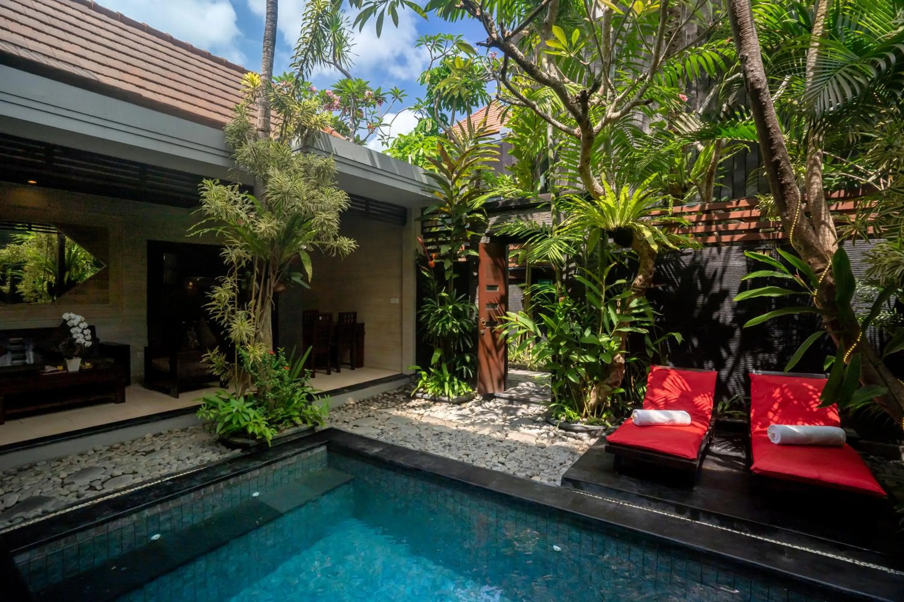 Garden in The Bali Dream Villa Seminyak