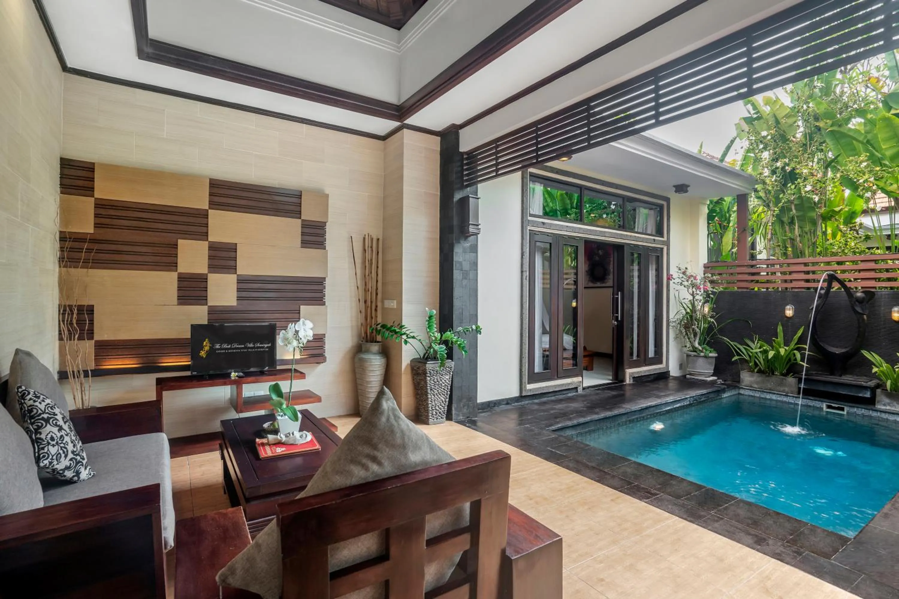 Living room in The Bali Dream Villa Seminyak
