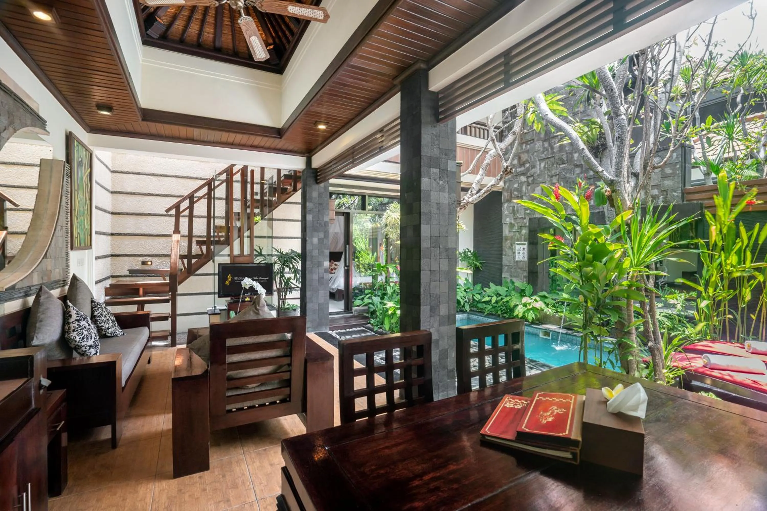 Living room in The Bali Dream Villa Seminyak
