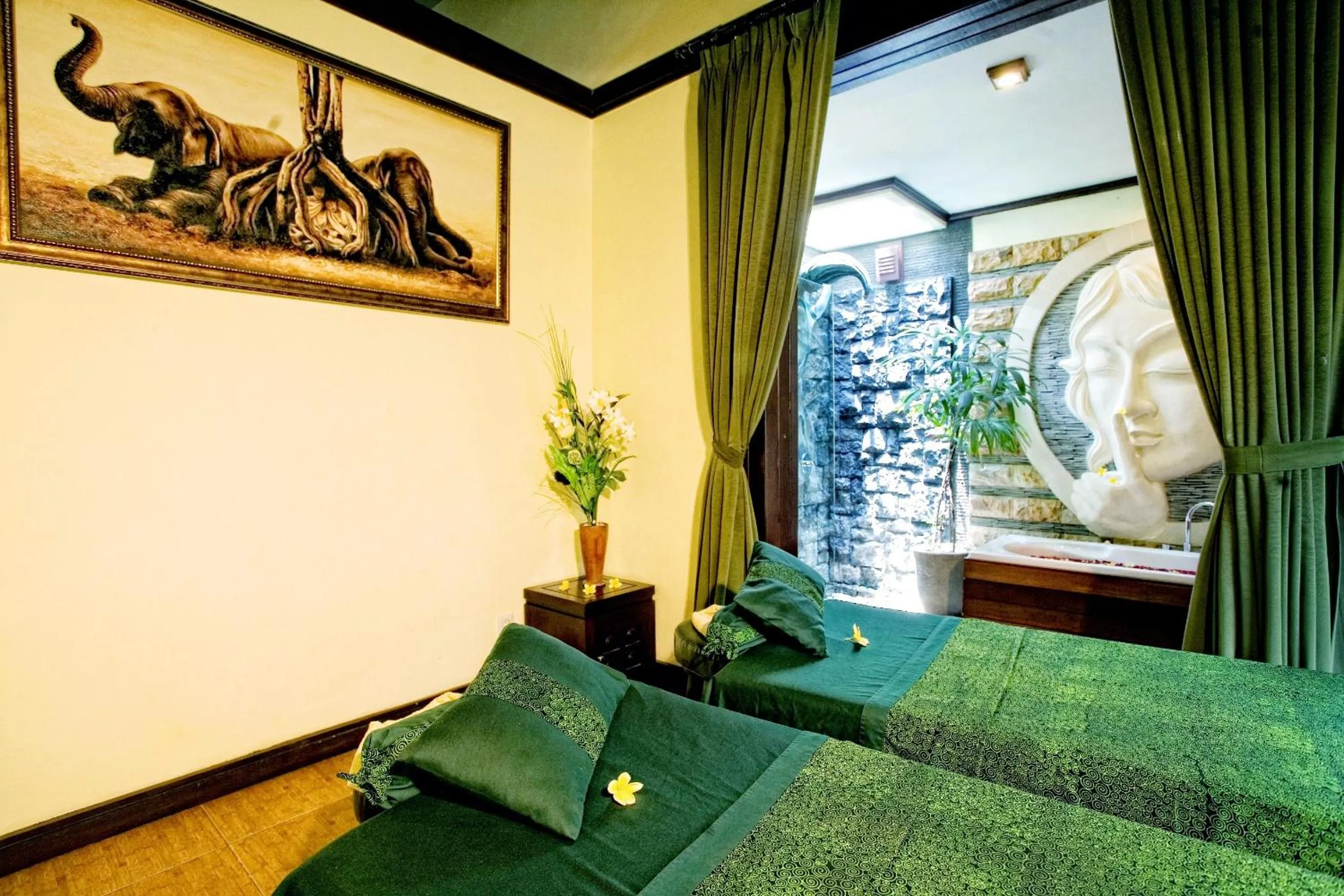 Spa and wellness centre/facilities, Bed in The Bali Dream Villa Seminyak