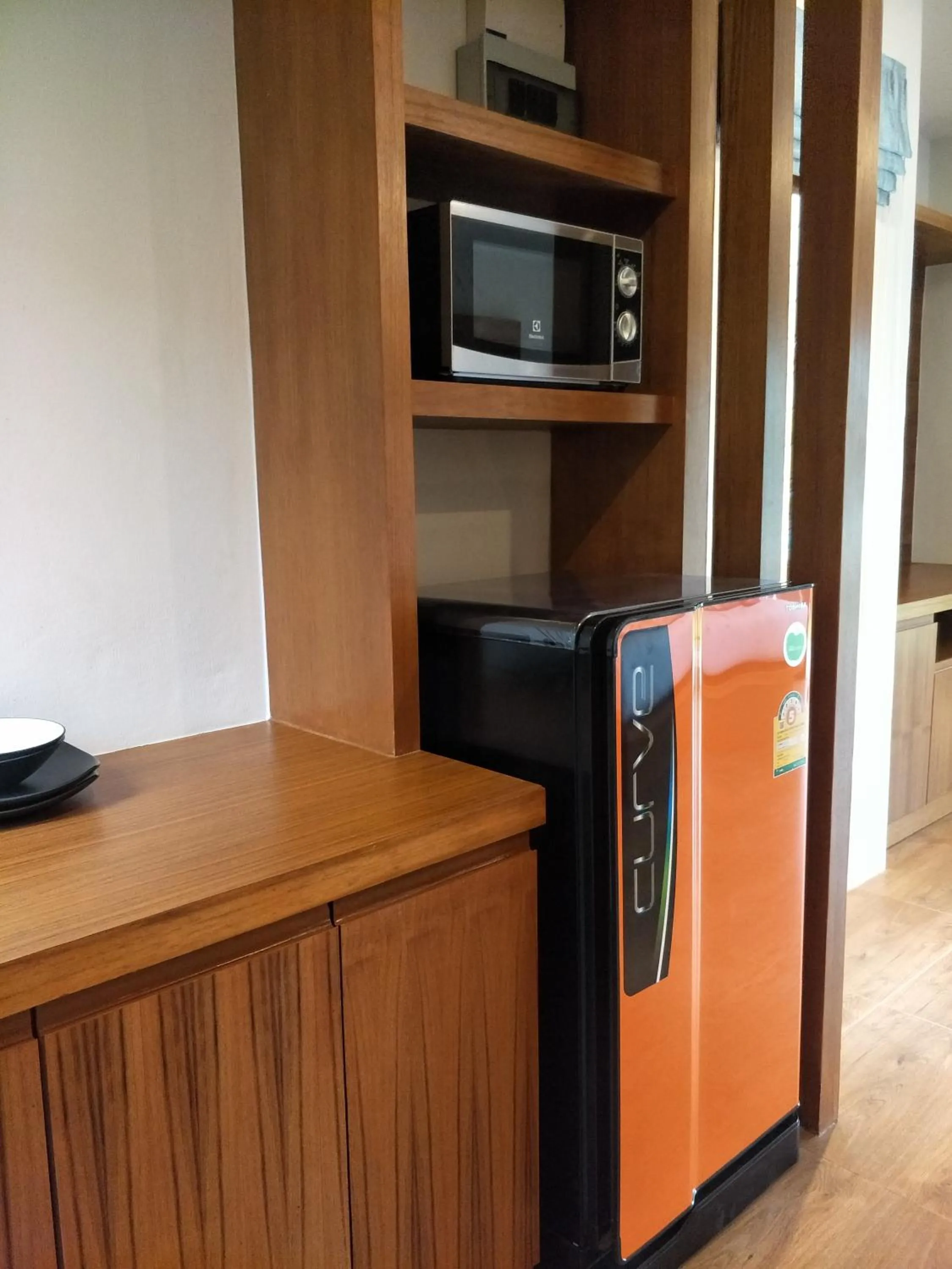 Kitchen or kitchenette in Lanta Infinity Resort - SHA Extra Plus