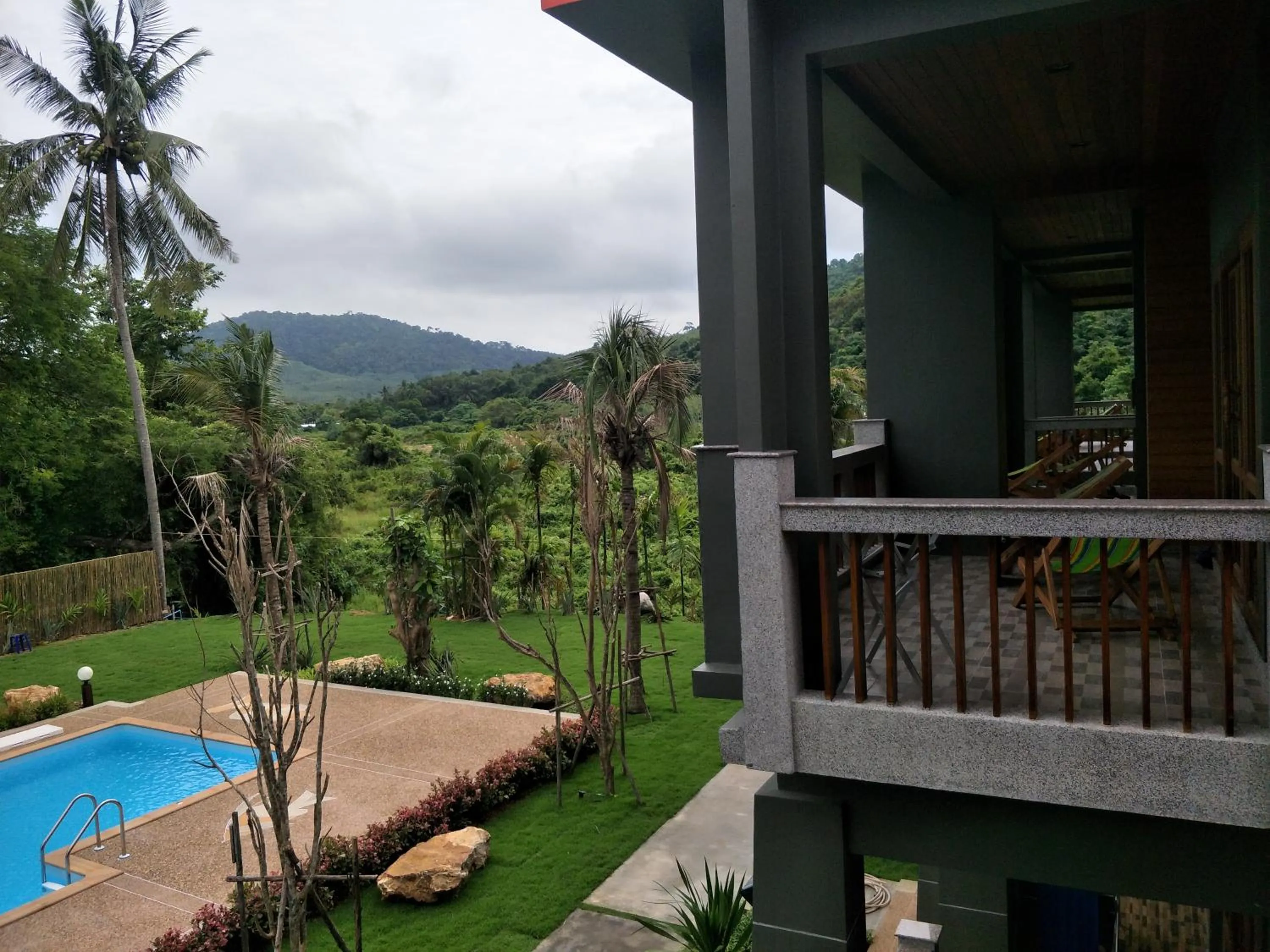 Pool view in Lanta Infinity Resort - SHA Extra Plus
