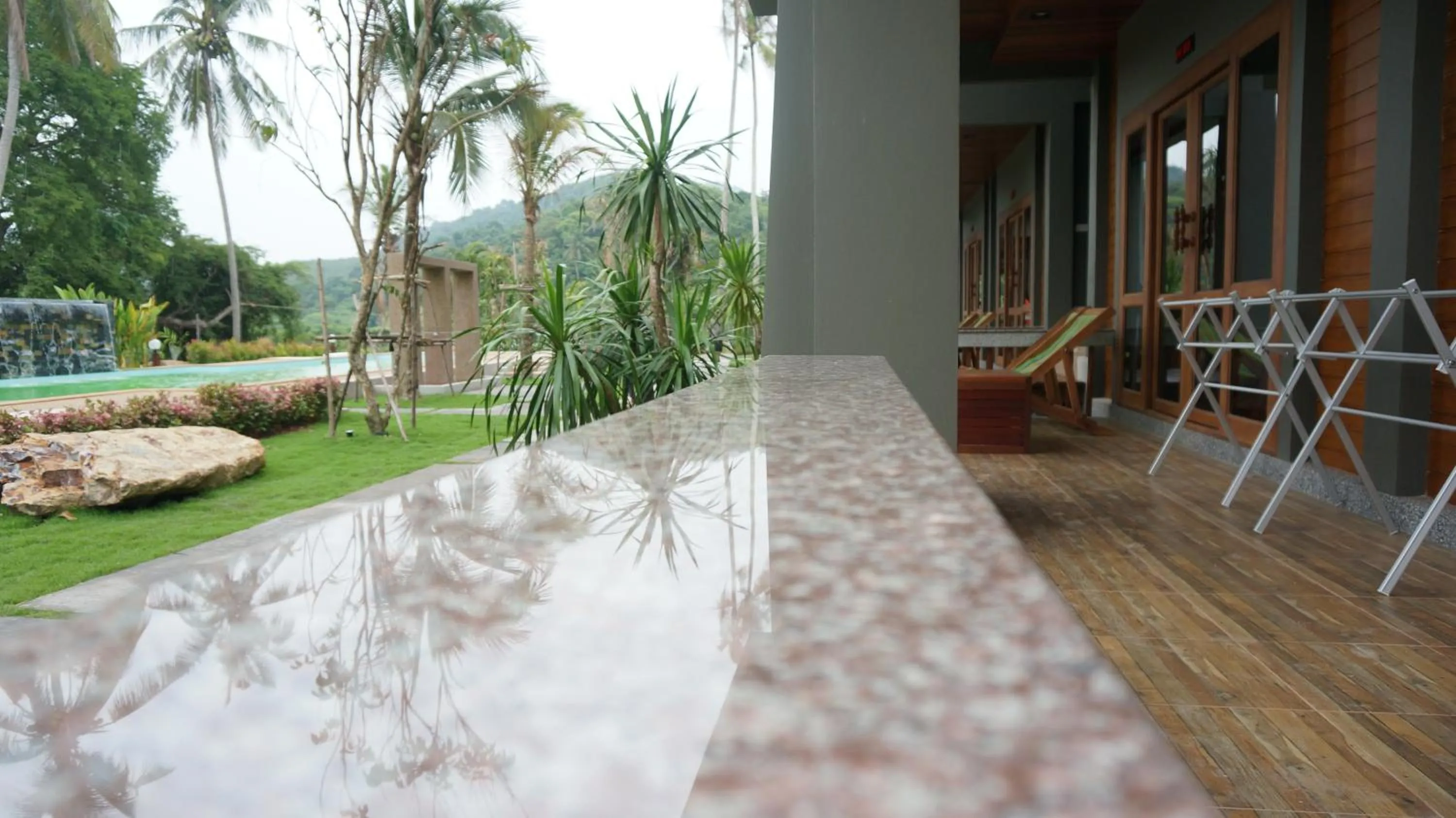 Garden view in Lanta Infinity Resort - SHA Extra Plus