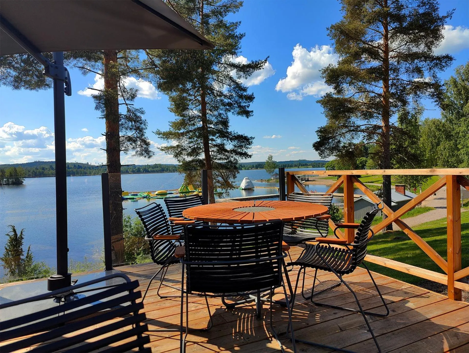 Balcony/Terrace in Spa Hotel Peurunka