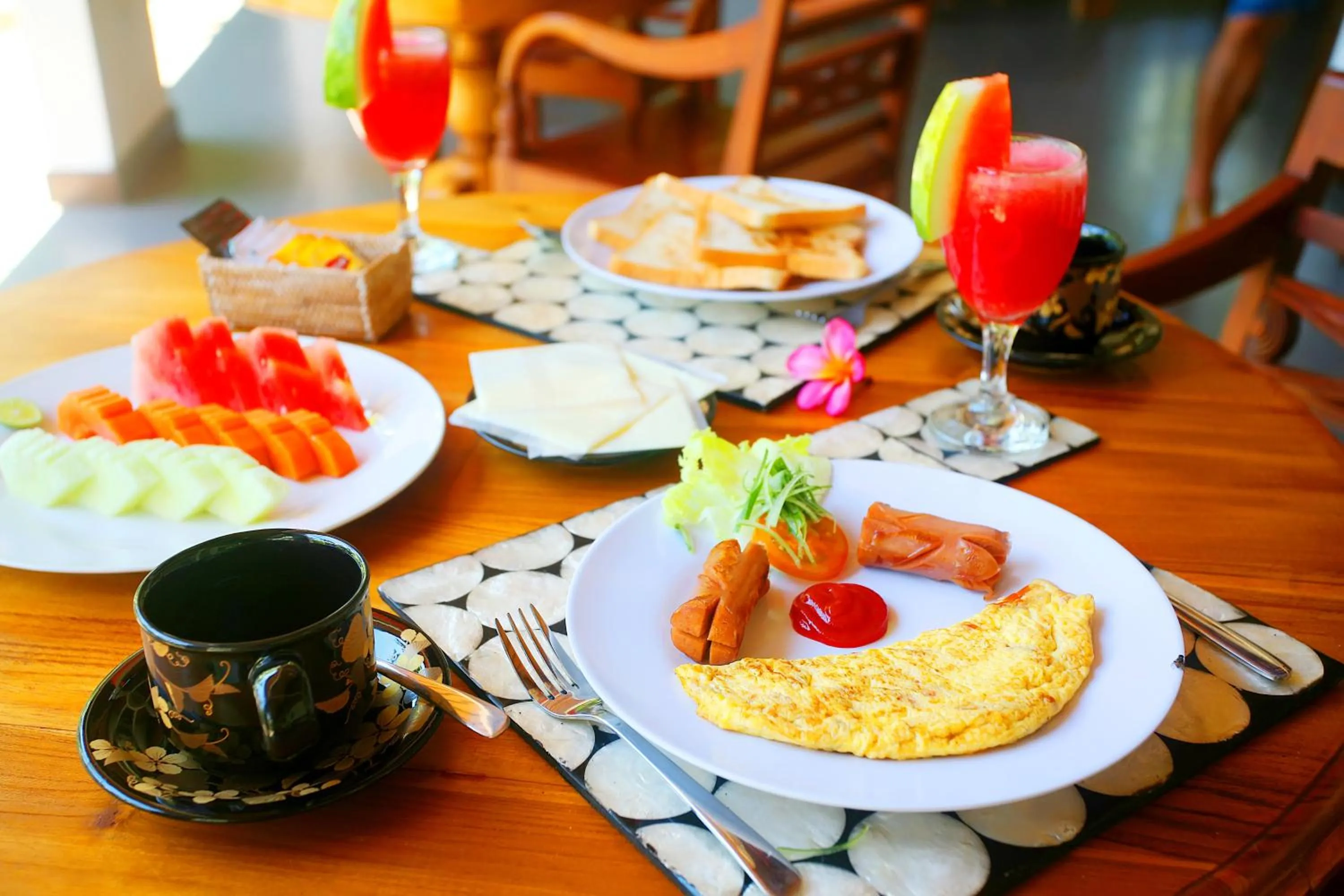 Breakfast in Dewantara Boutique Villa Resort Bali