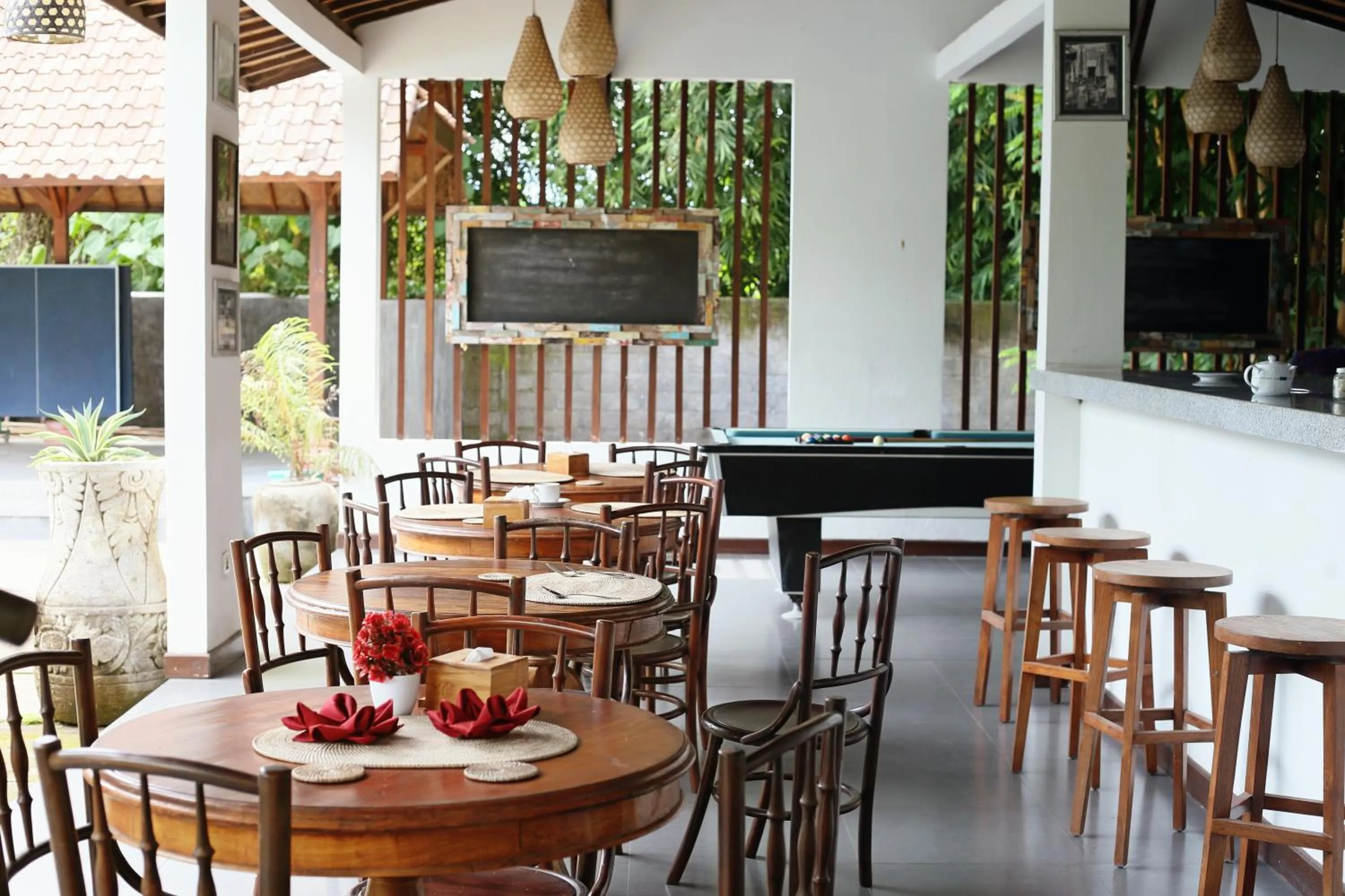 Dining area in Dewantara Boutique Villa Resort Bali