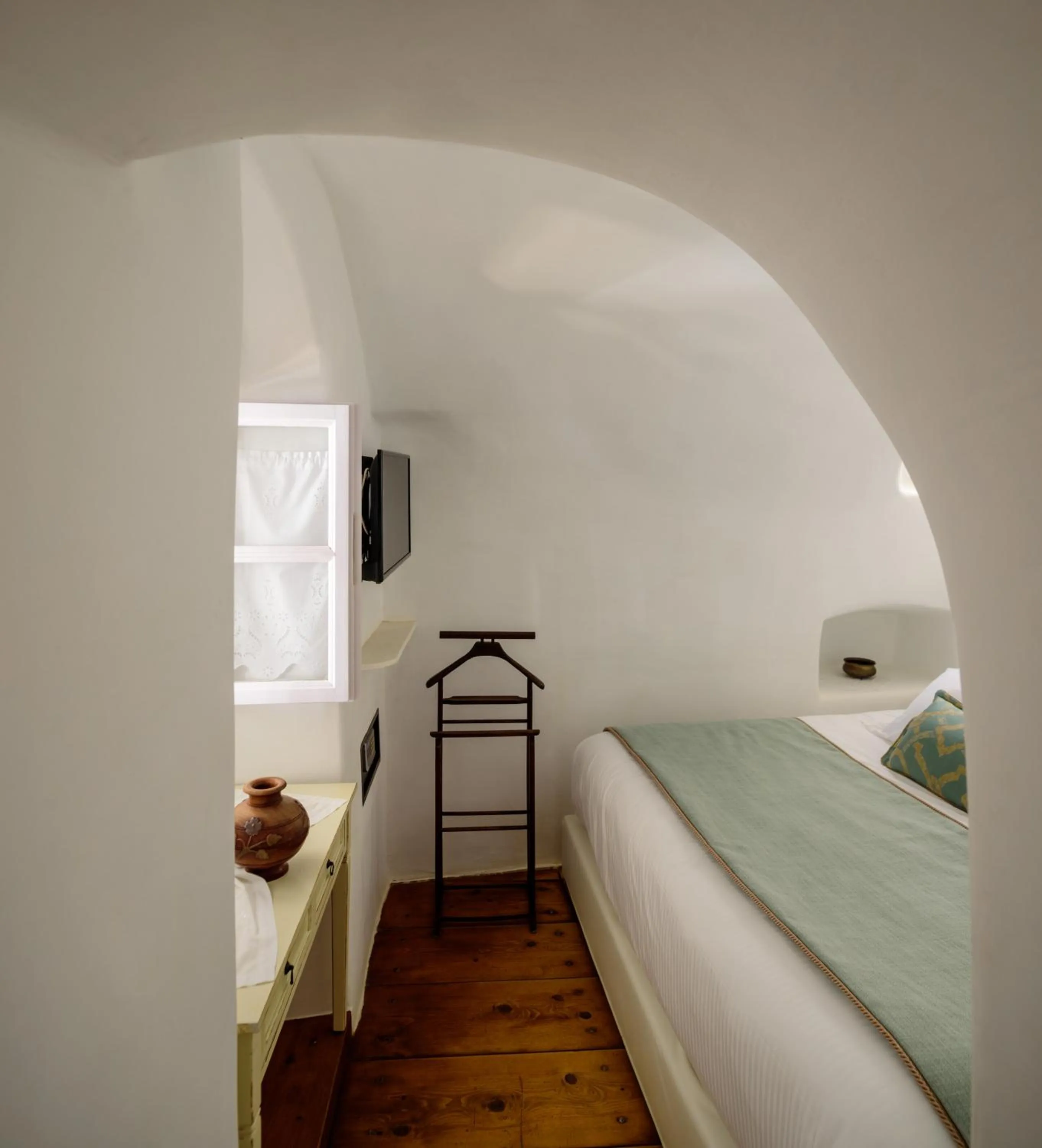 Bed in Fanari Villas