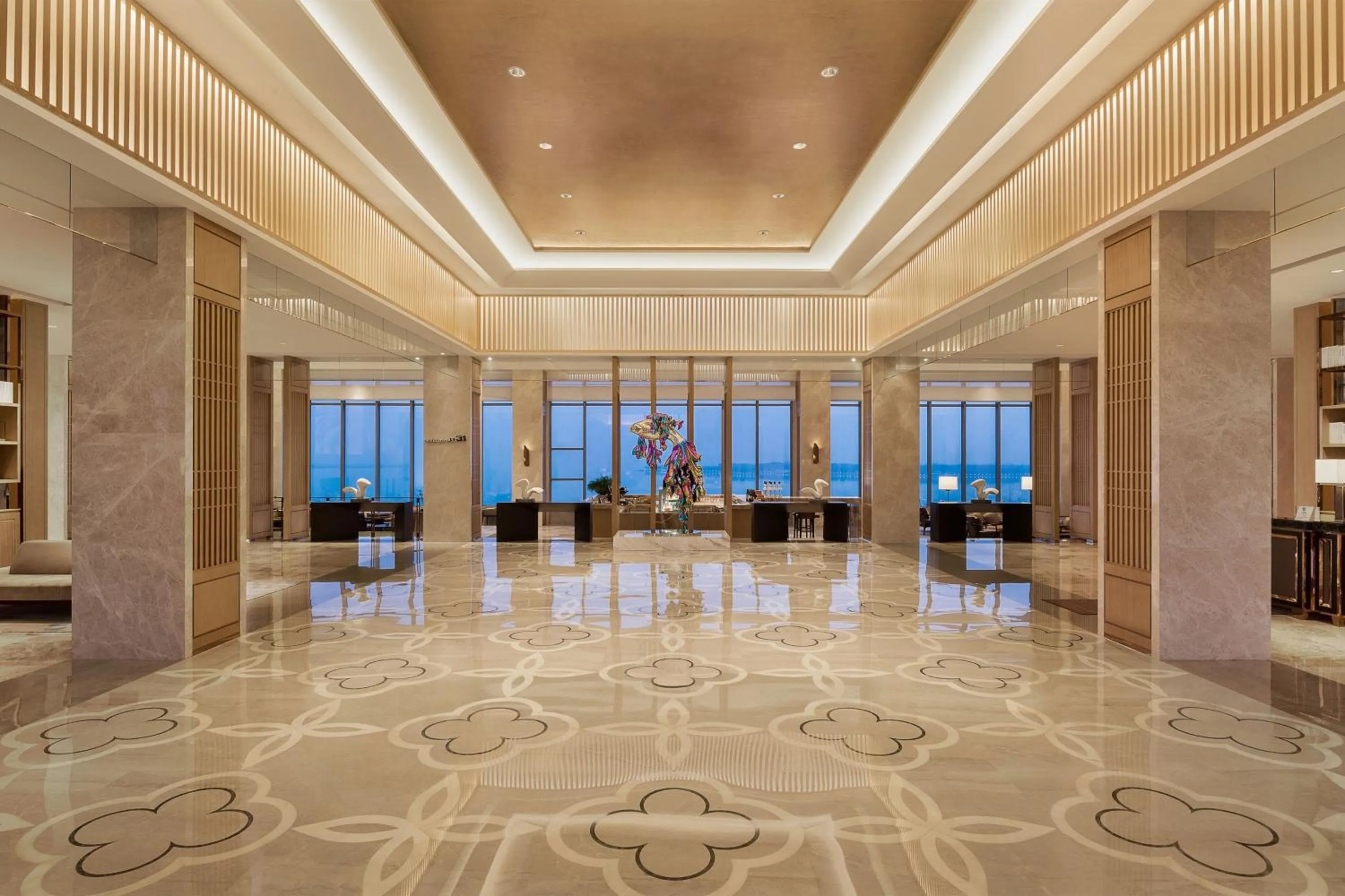 Lobby or reception in Le Meridien Suzhou, Suzhou Bay