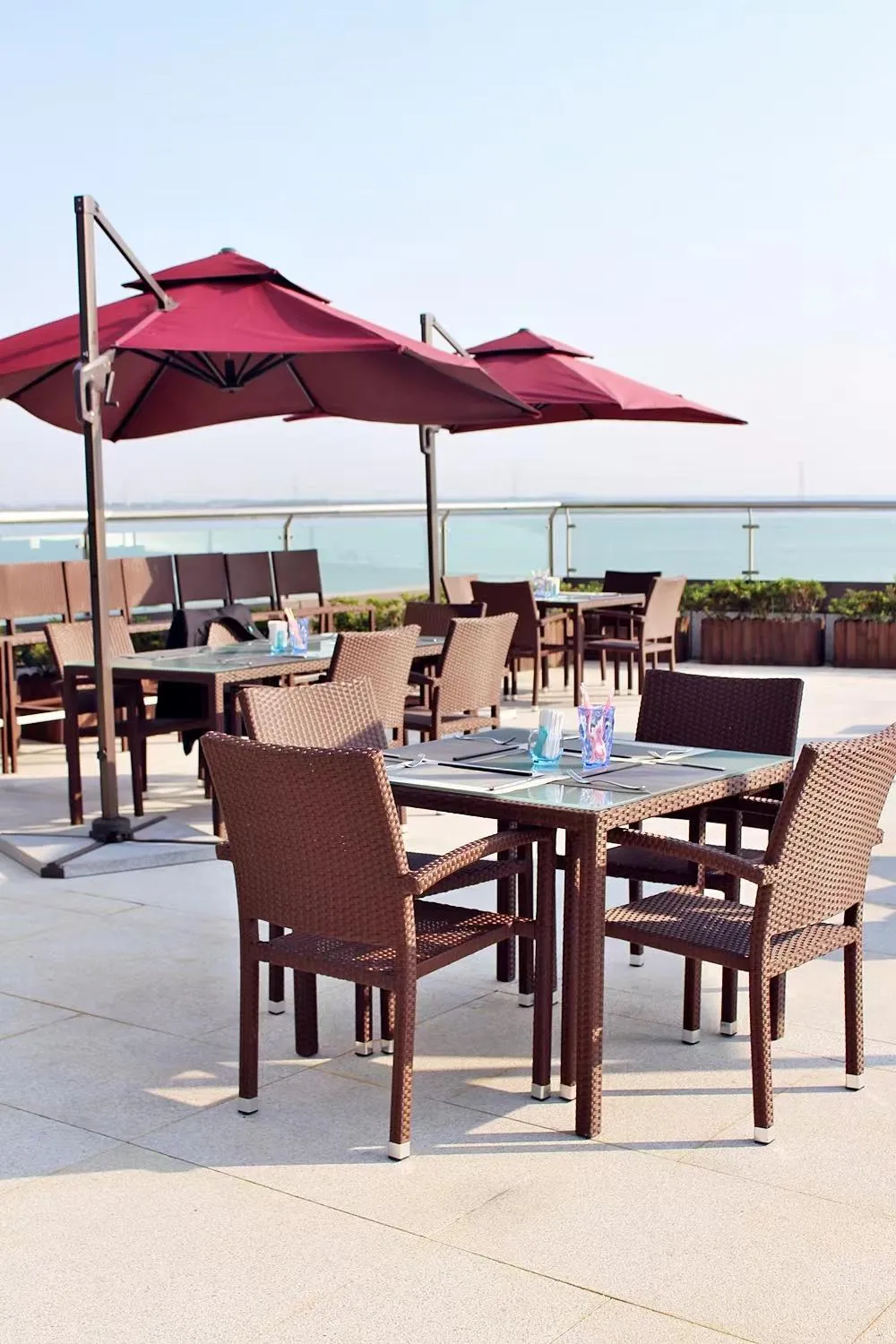 Balcony/Terrace in Le Meridien Suzhou, Suzhou Bay