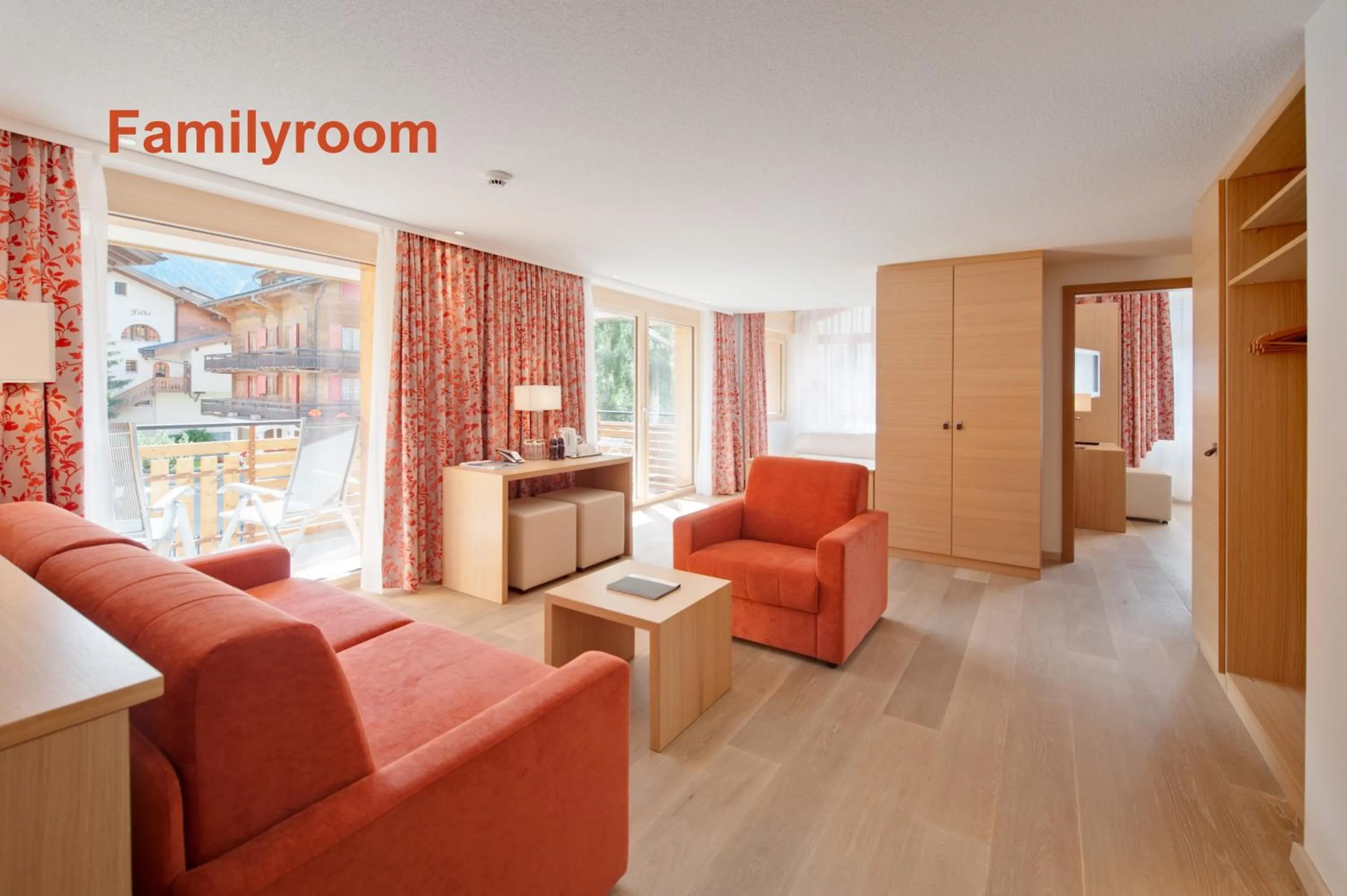 Photo of the whole room in Hotel Aristella Swissflair