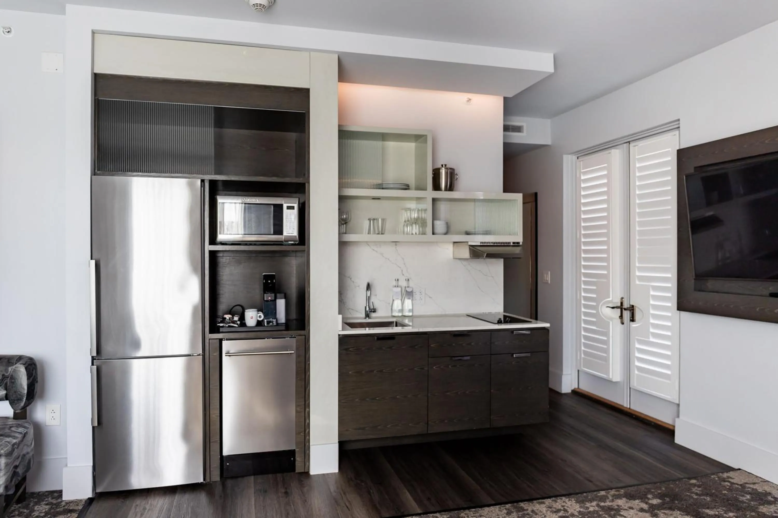 Kitchen or kitchenette in Hotel Bella Grace